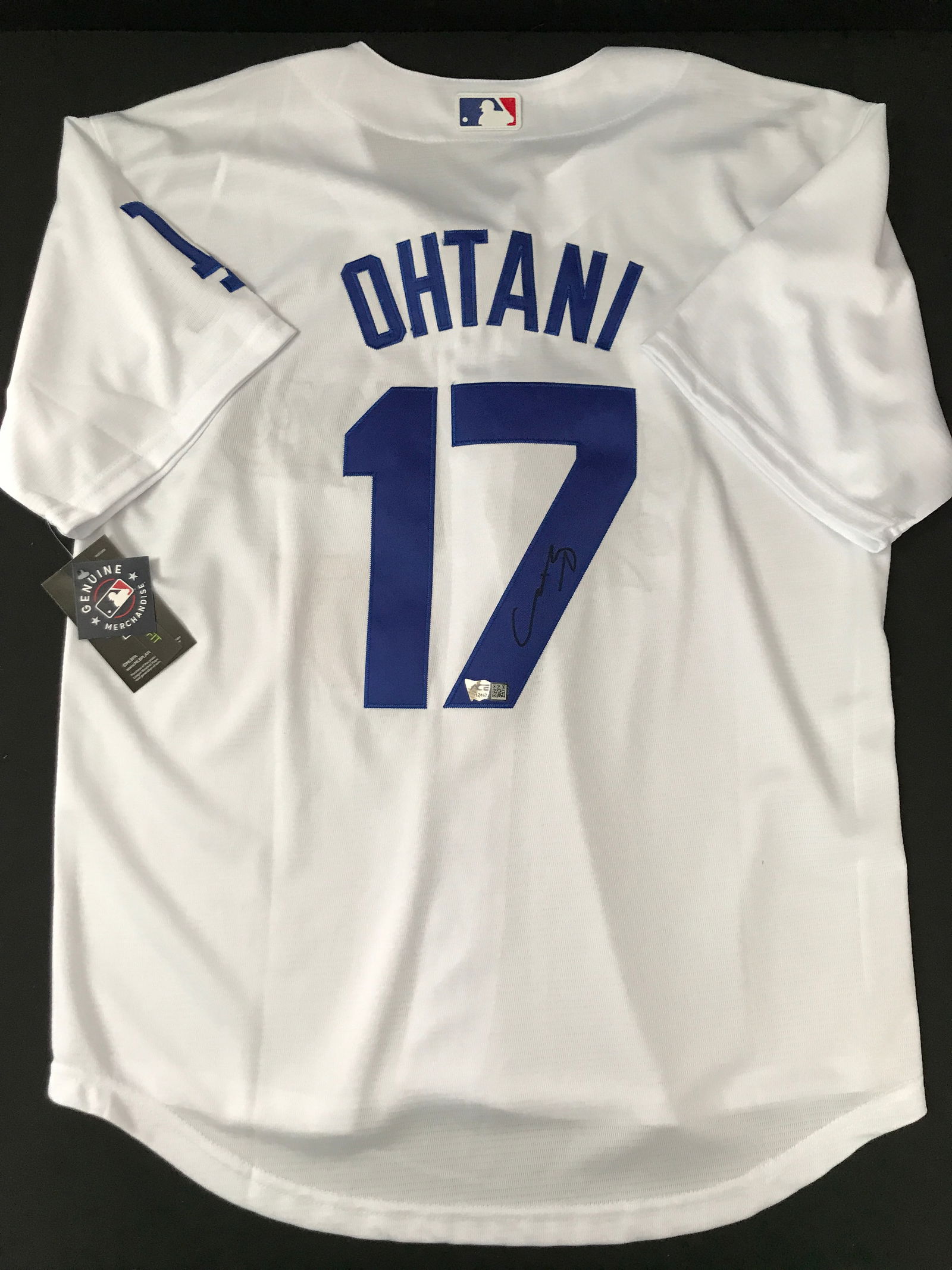 SHOHEI OHTANI SIGNED LOS ANGLES DODGERS JERSEY - ACE COA: Prices are in Canadian dollars