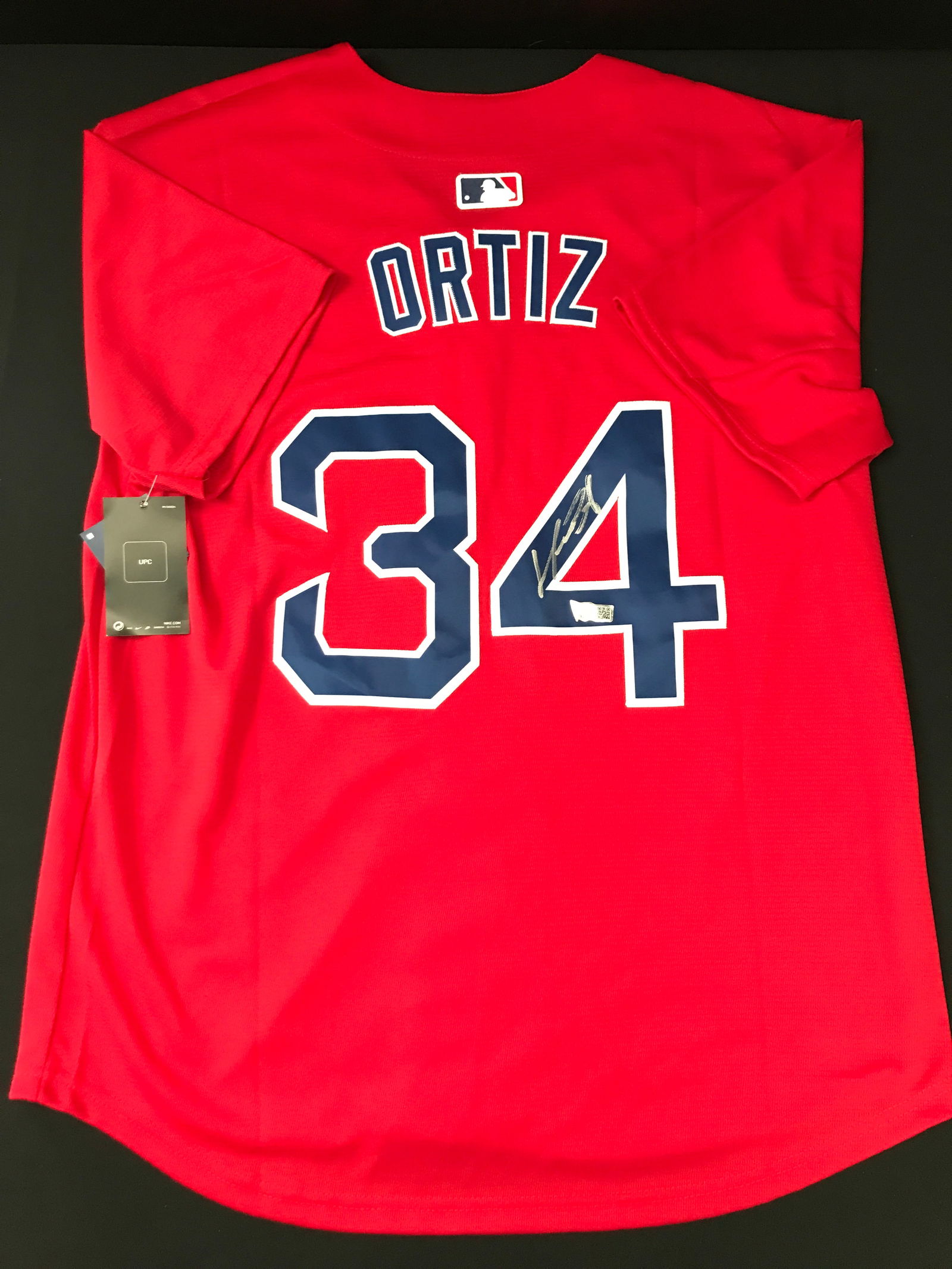 DAVID ORTIZ SIGNED BOSTON RED SOX JERSEY - ACE COA (1 of 3)