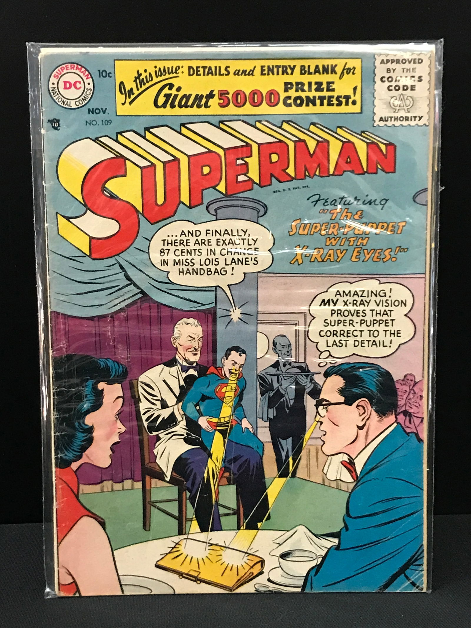 SUPERMAN #109 - DC COMICS (1 of 1)