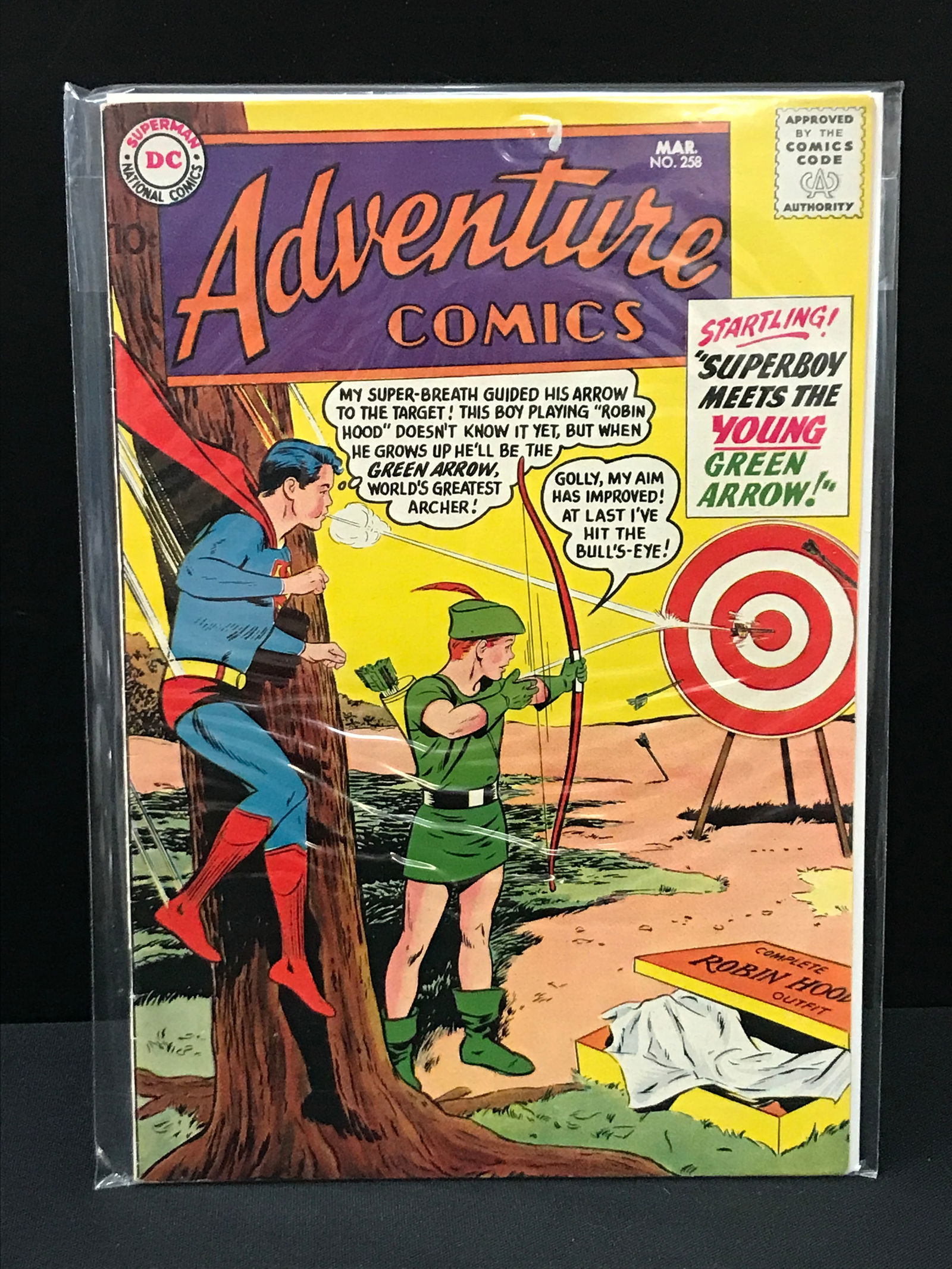 ADVENTURE COMICS #258- DC COMICS (1 of 1)