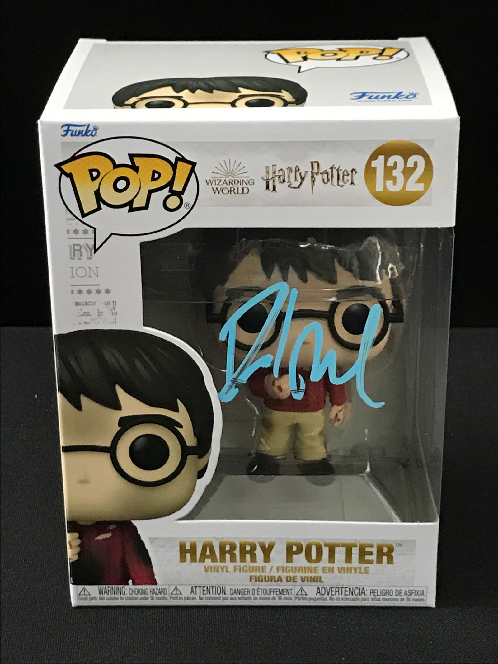 DANIEL RADCLIFFE SIGNED HARRY POTTER FUNKO POP - KB COA (1 of 2)