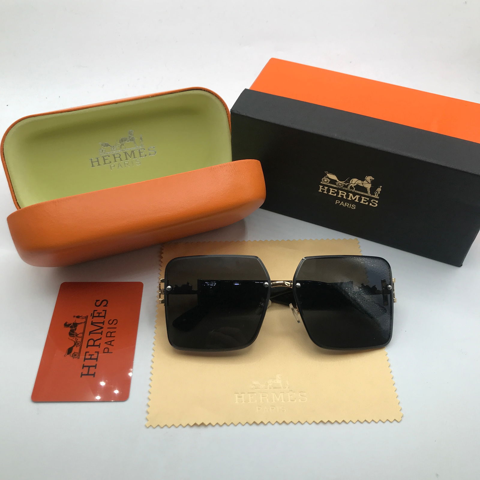 NEW IN BOX SUNGLASSES WITH CASE AND ACCESSORIES: Prices are in Canadian dollars