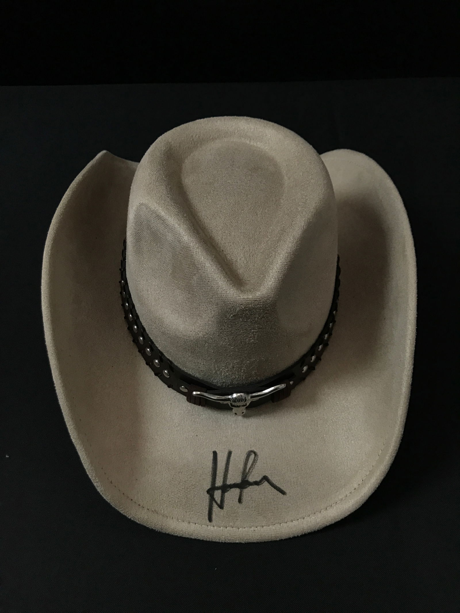 HARRISON FORD SIGNED 1923 COWBOY HAT - KB COA (1 of 1)