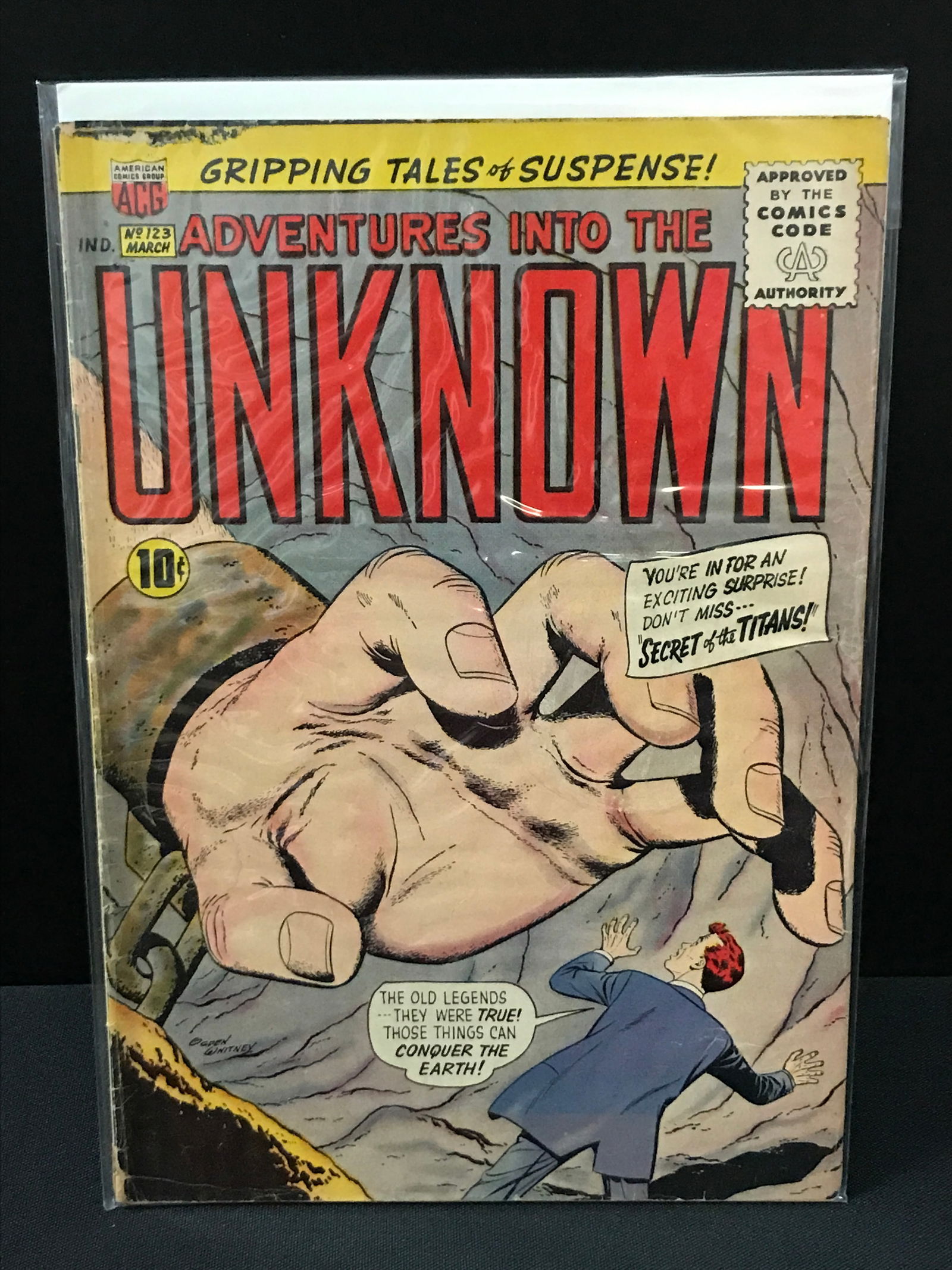 ACG COMICS NO.123 ADVENTURES INTO THE UNKNOWN (1 of 1)