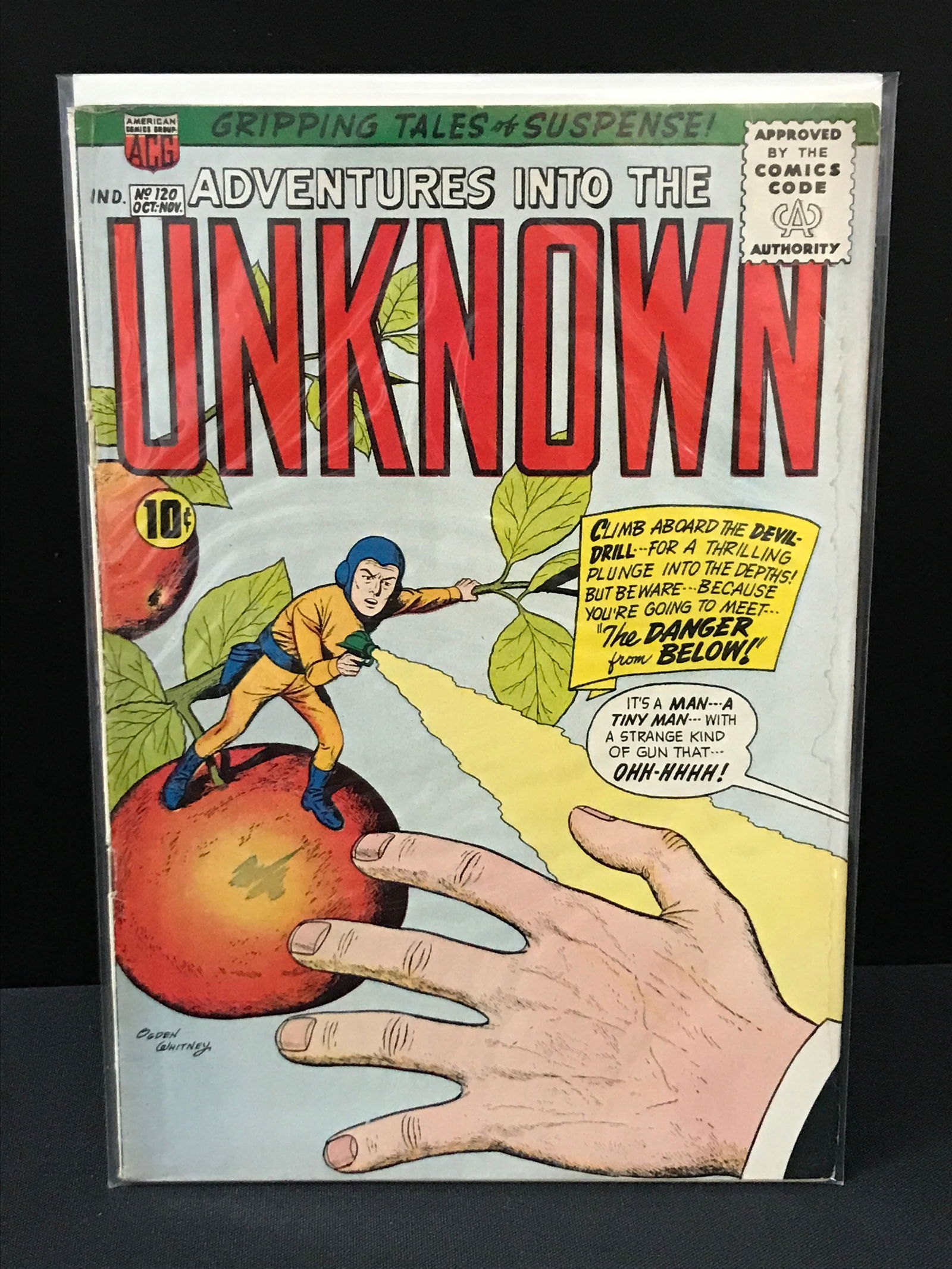 ACG COMICS NO.120 ADVENTURES INTO THE UNKNOWN (1 of 1)
