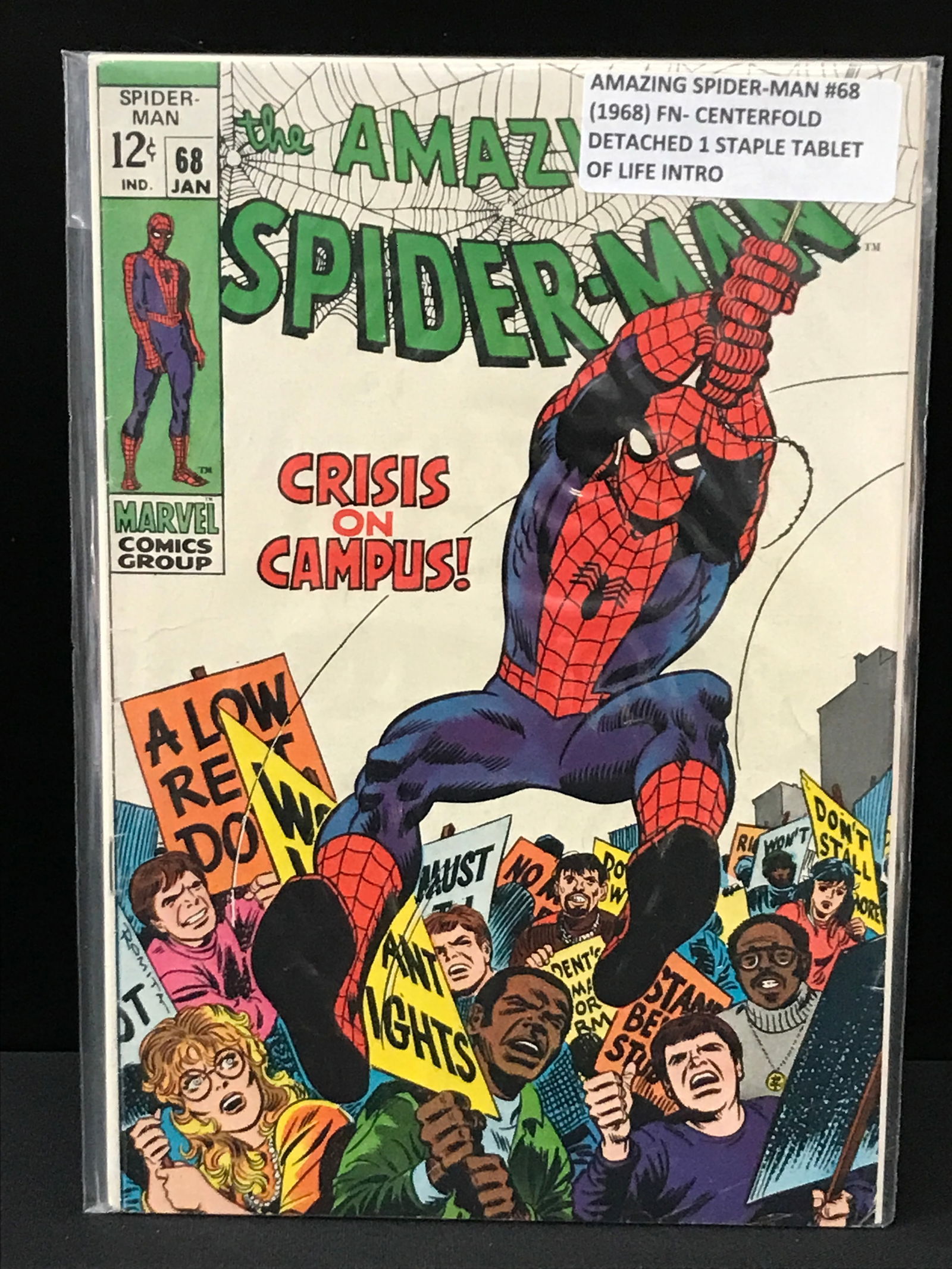 THE AMAZING SPIDERMAN #68 - MARVEL COMICS (1 of 1)