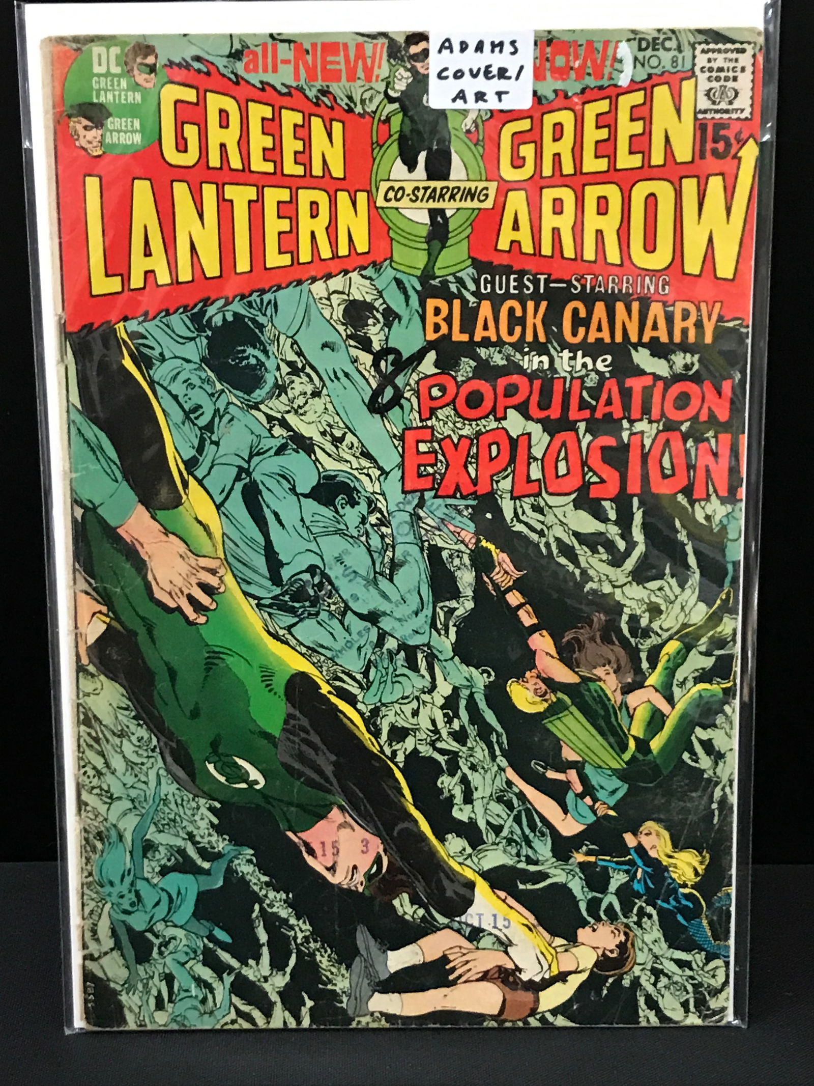 GREEN LANTERN CO-STARRING GREEN ARROW #81 - DC COMICS (1 of 1)