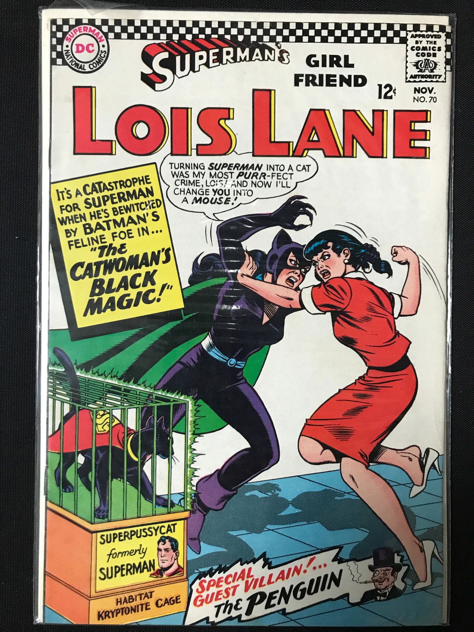 BIG KEY DC COMICS SUPERMANS GIRLFRIEND LOIS LANE NO.70 (1ST APP CATWOMAN) (1 of 1)