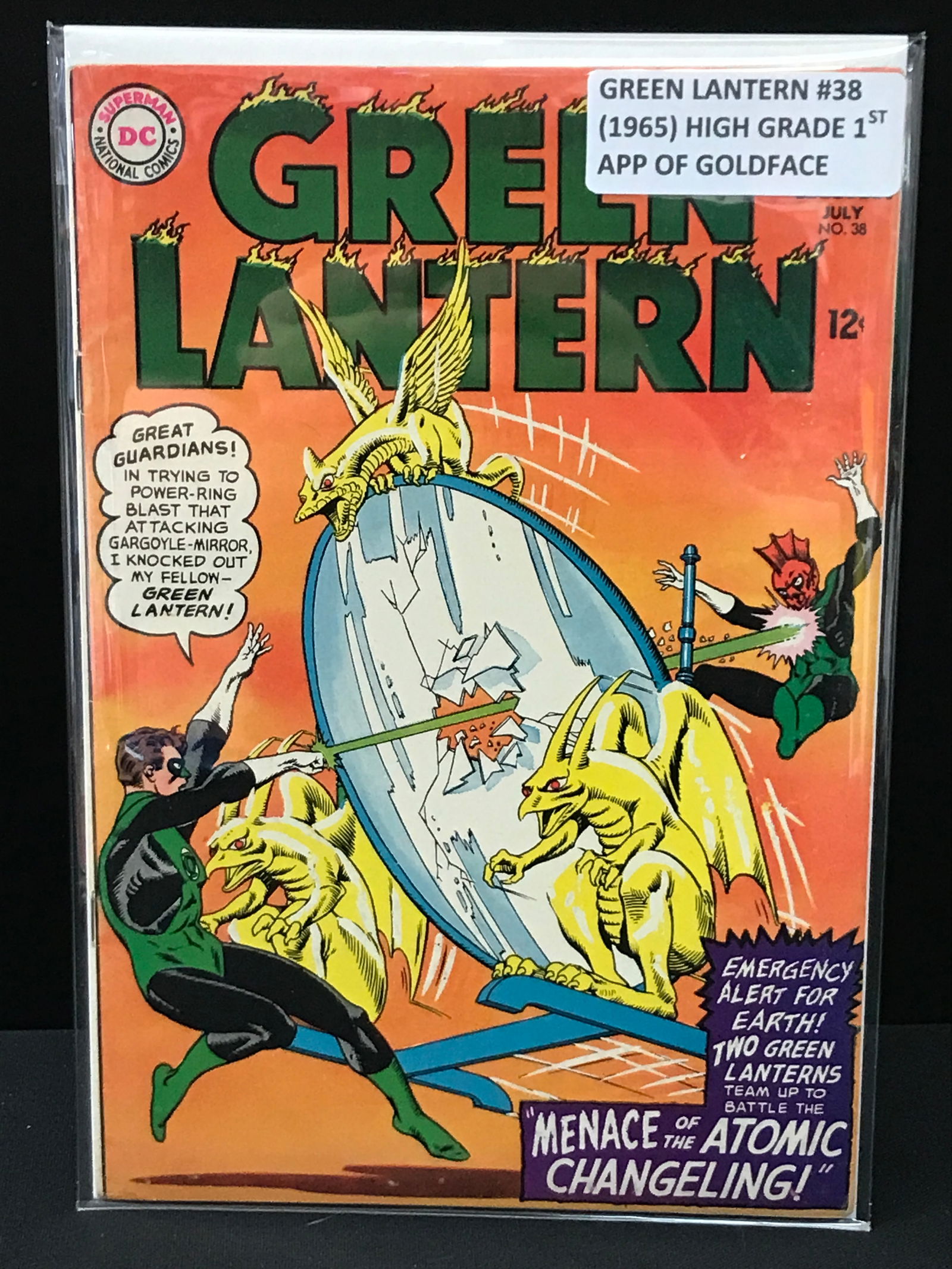 GREEN LANTERN #38 1ST APPEARANCE OF GOLDFACE - DC COMICS (1 of 1)