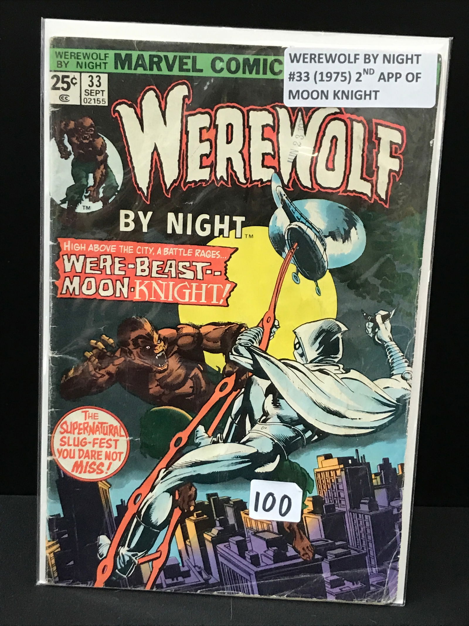 WEREWOLF BY NIGHT #33 - MARVEL COMICS (1 of 1)