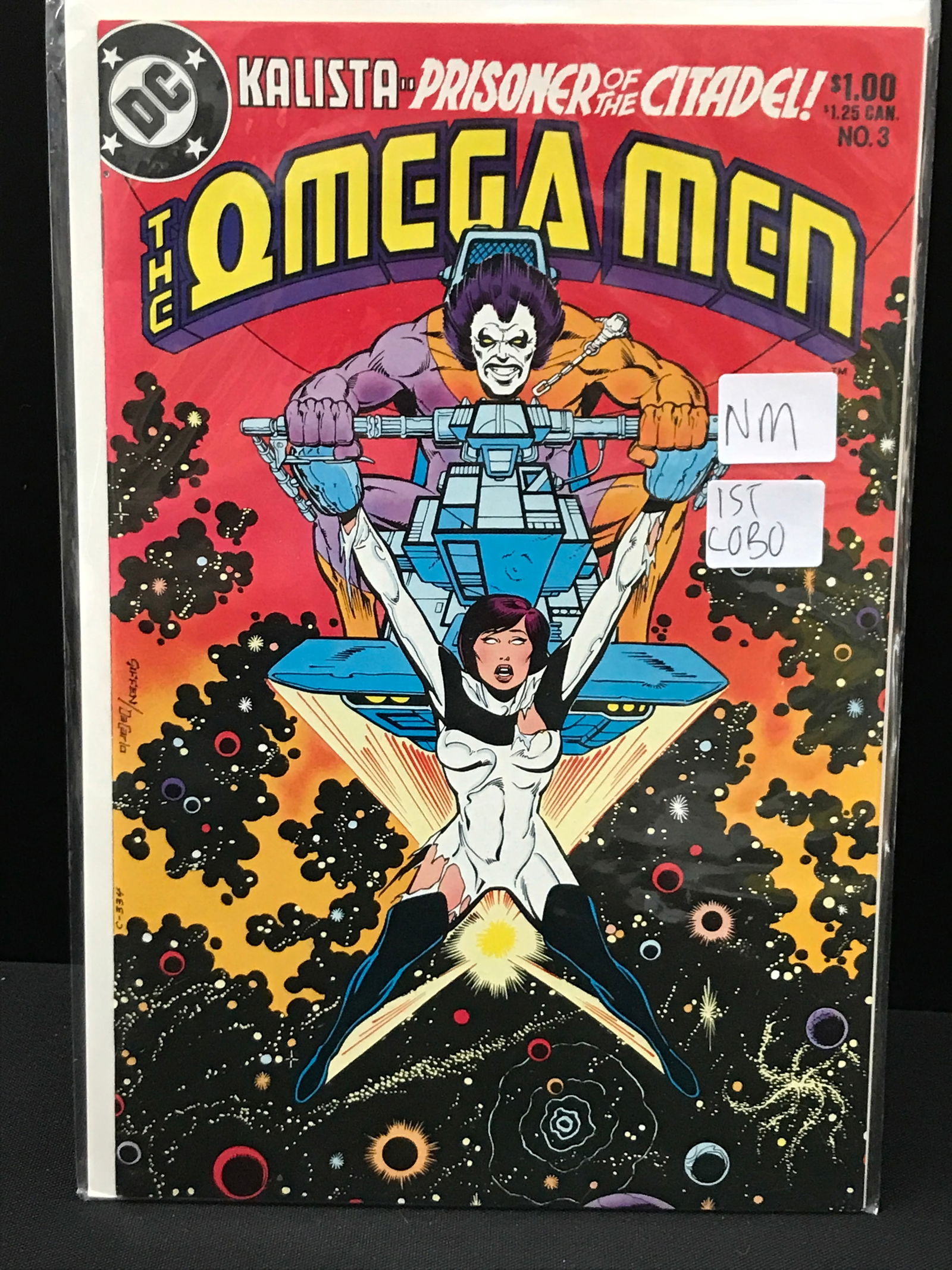 OMEGA MAN #3 1ST COBO - DC COMICS (1 of 1)