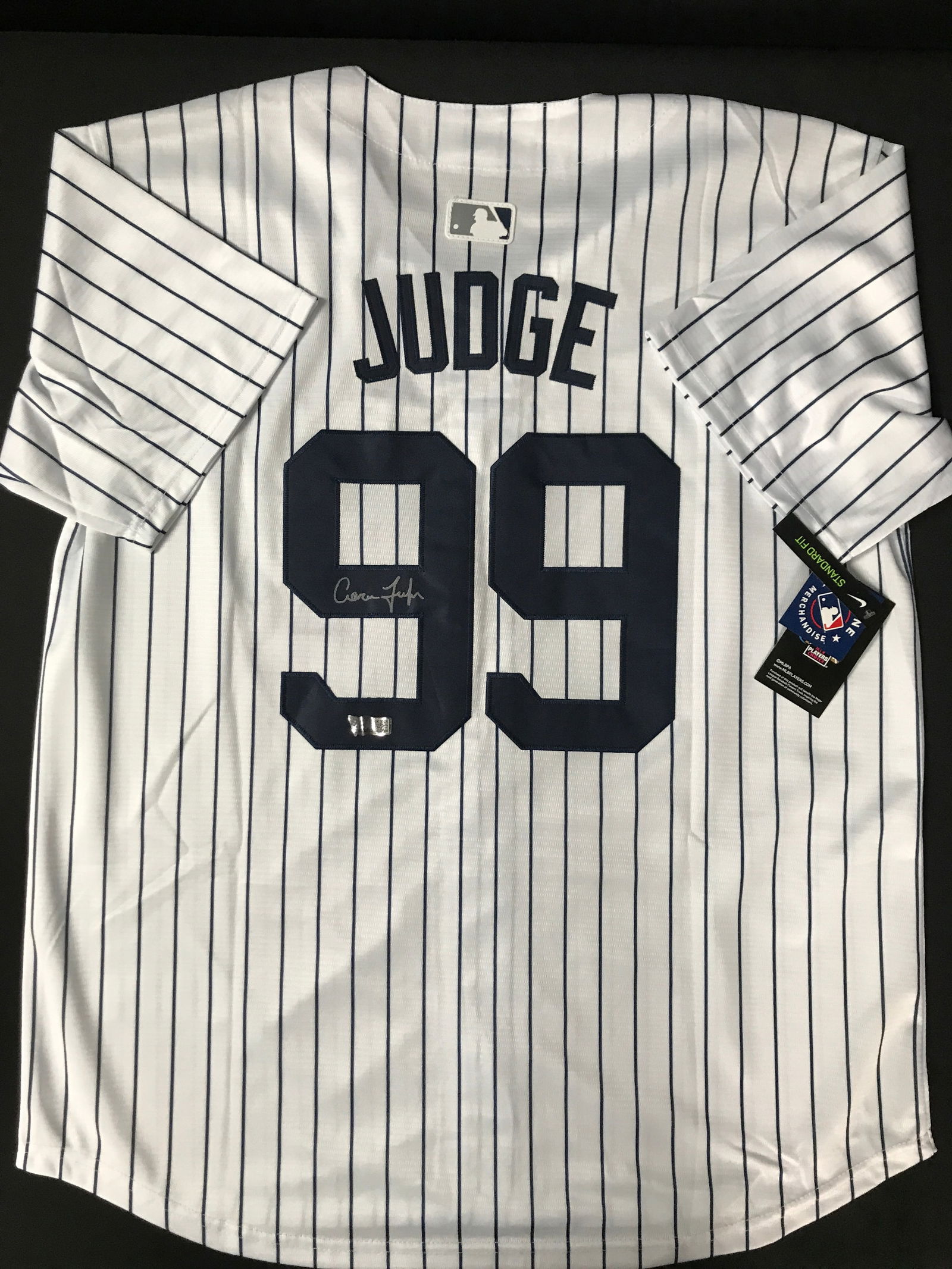 AARON JUDGE SIGNDD NEW YORK YANKEES JERSEY - ACE COA: Prices are in Canadian dollars
