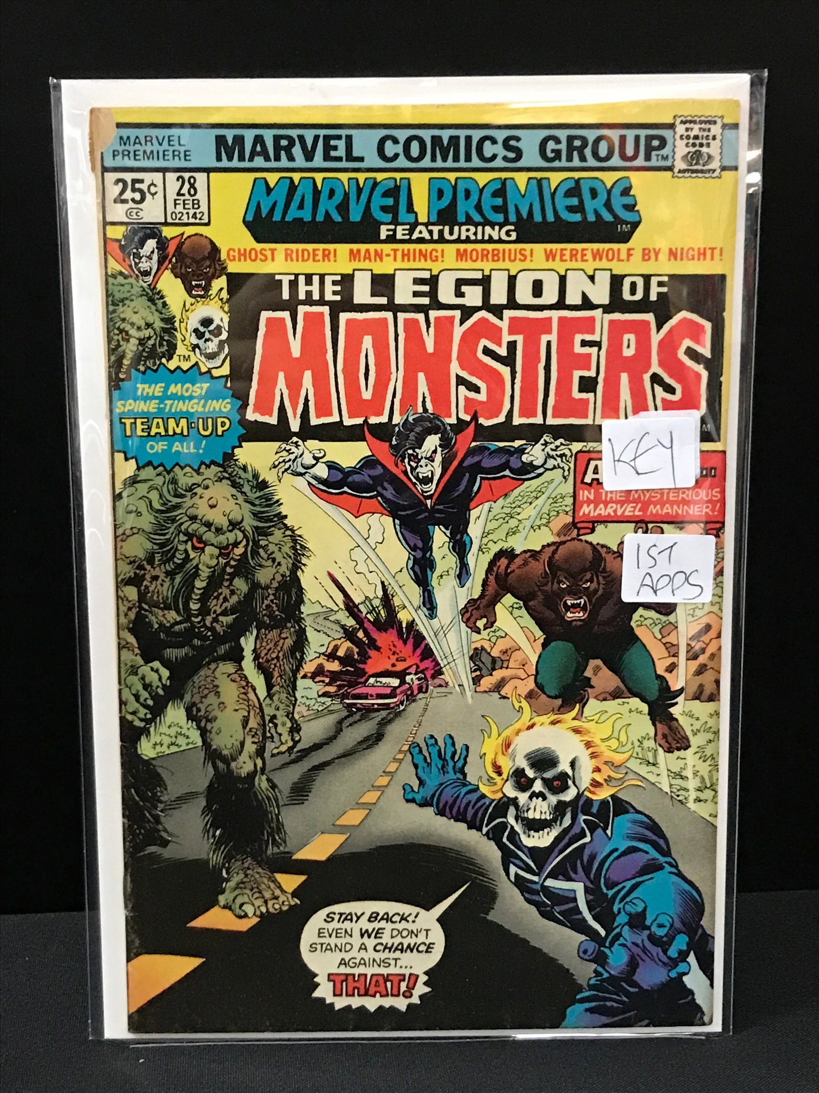 MARVEL PRESENTS LEGION OF MONSTERS #28 LOTS OF 1ST APPEARANCES - MARVEL COMICS: Prices are in Canadian dollars