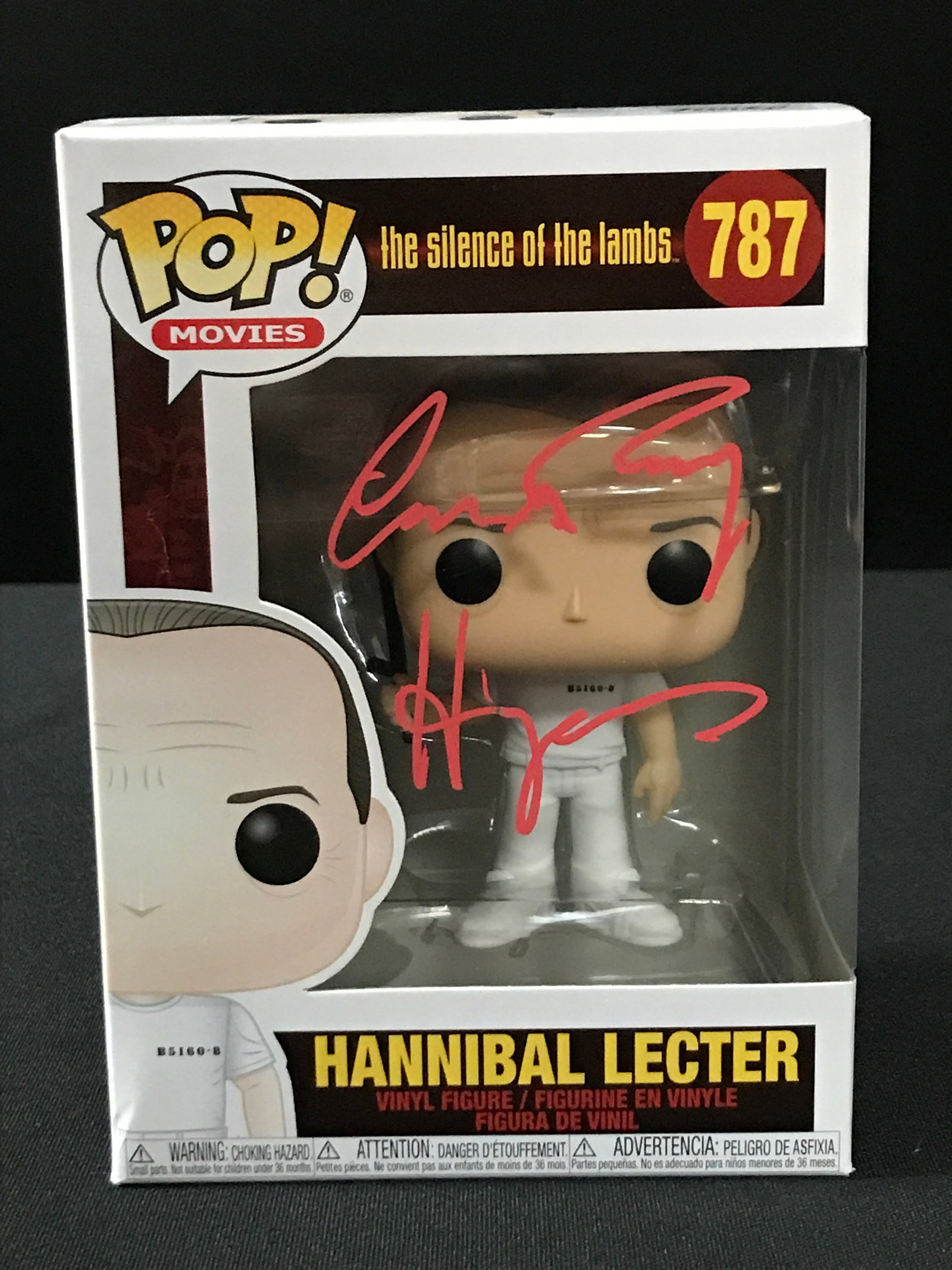 ANTHONY HOPKINS SIGNED HANNIBAL LECTOR FUNKO POP - KB COA: Prices are in Canadian dollars
