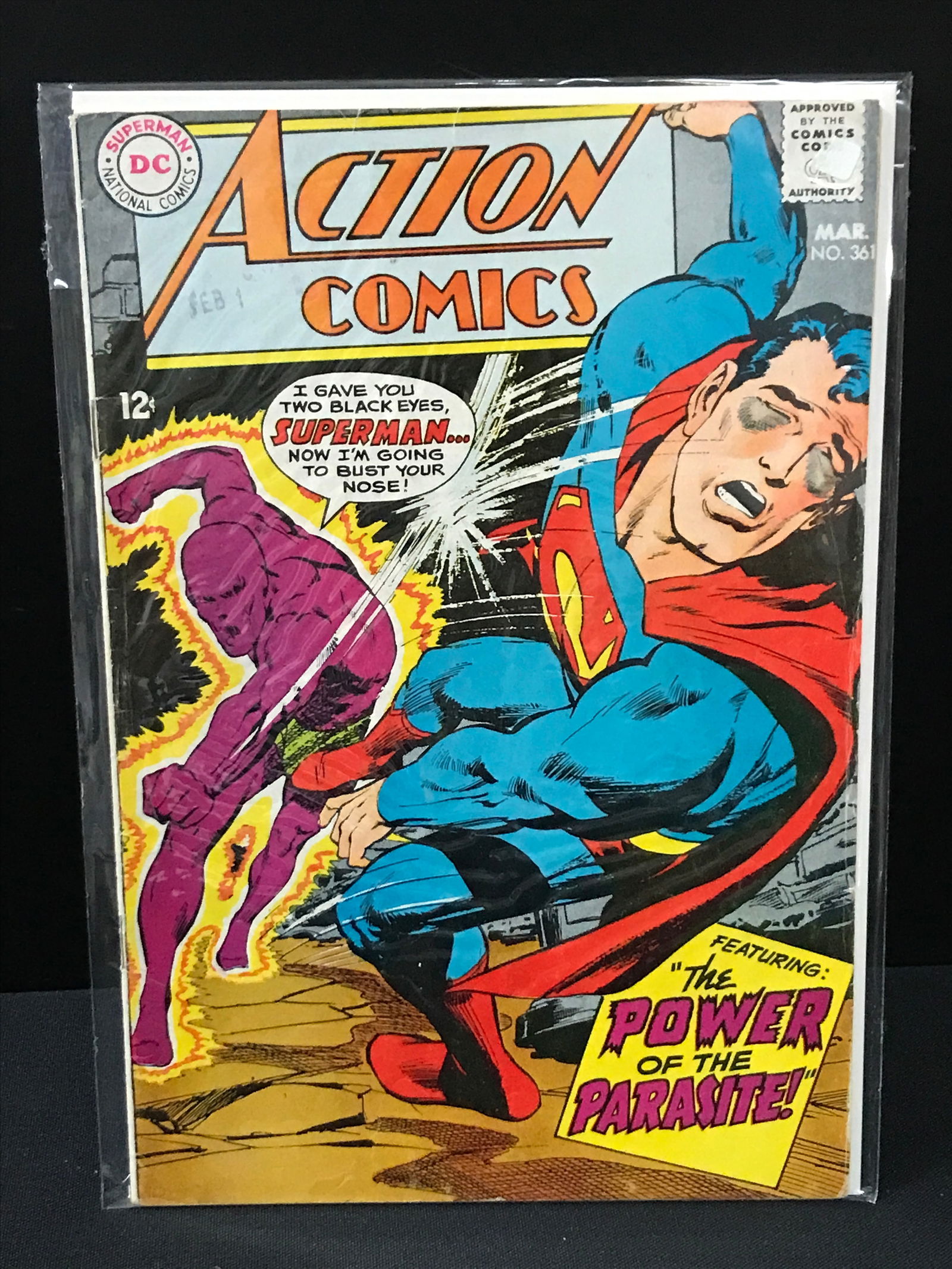 ACTION COMICS #361 - DC COMICS (1 of 1)