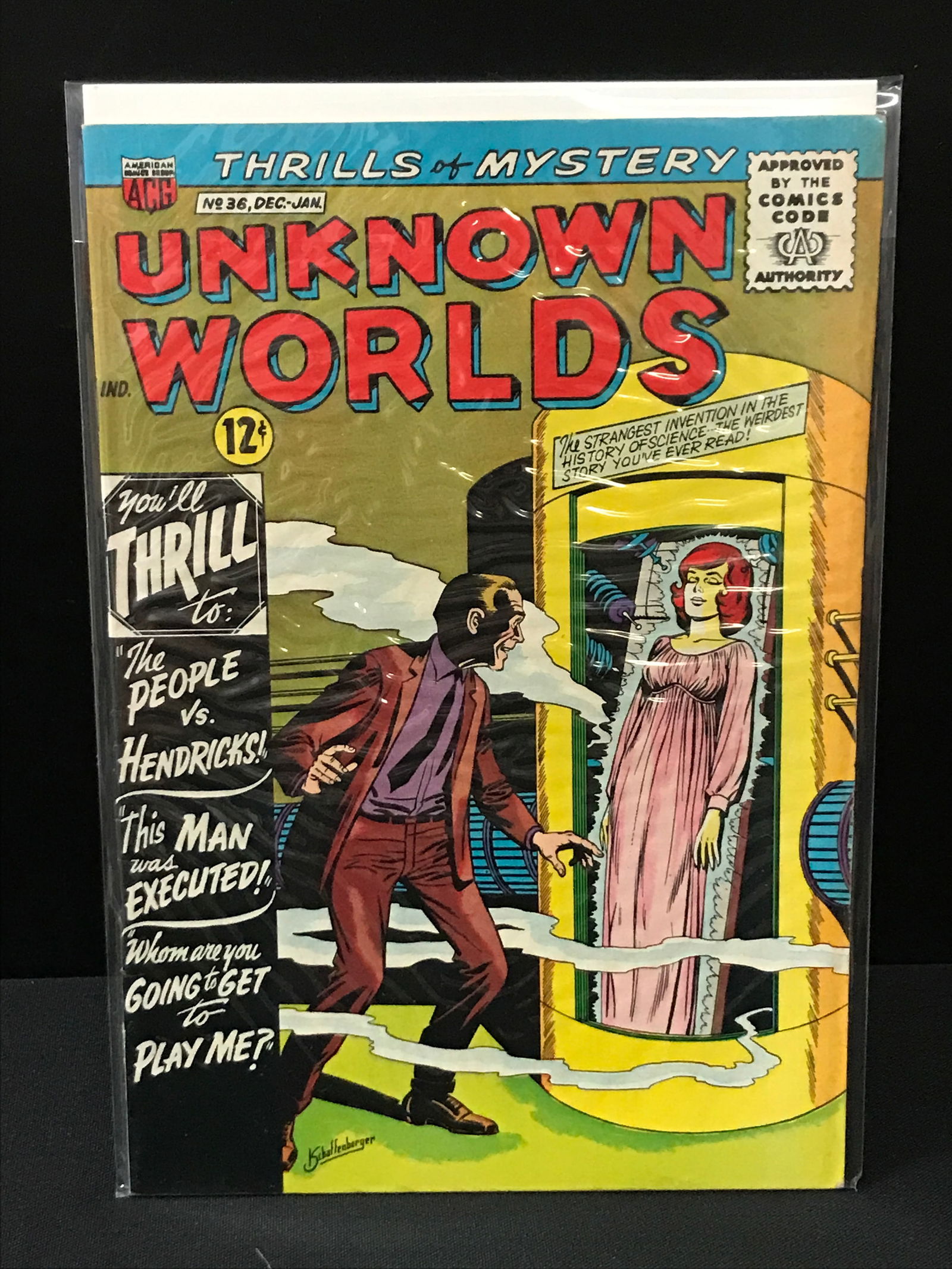 UNKNOWN WORLDS #36 - ACG COMICS (1 of 1)