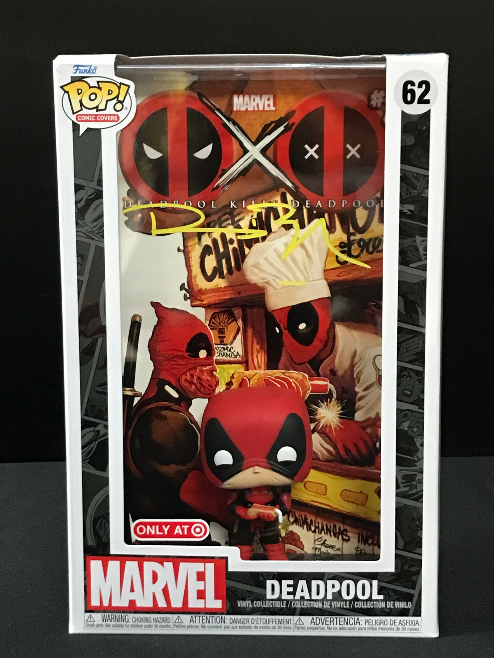 RYAN REYNOLDS SIGNED DEADPOOL FUNKO POP - KB COA (1 of 2)
