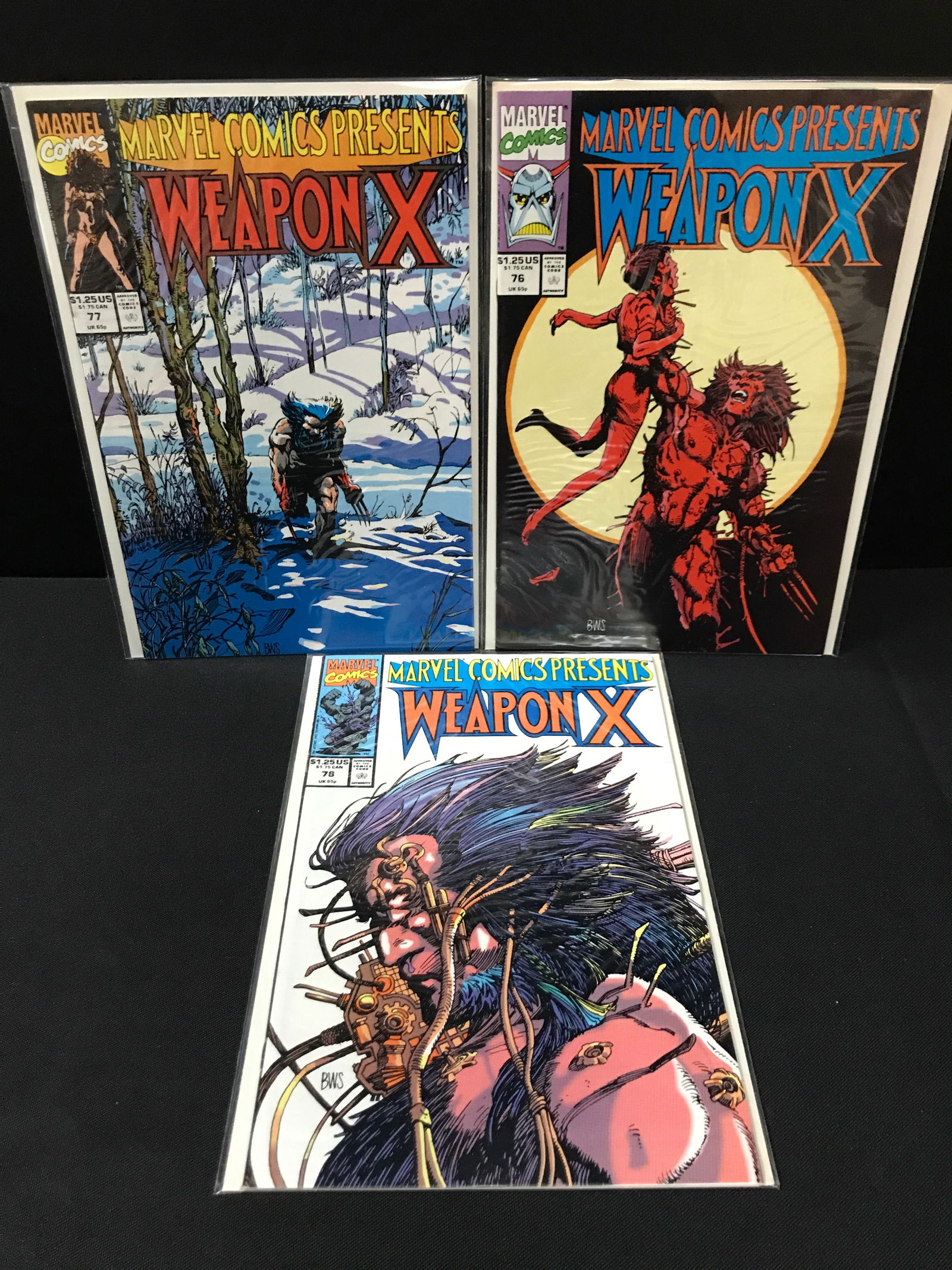 LOT OF 3 WEAPON X COMICS - MARVEL COMICS (1 of 1)