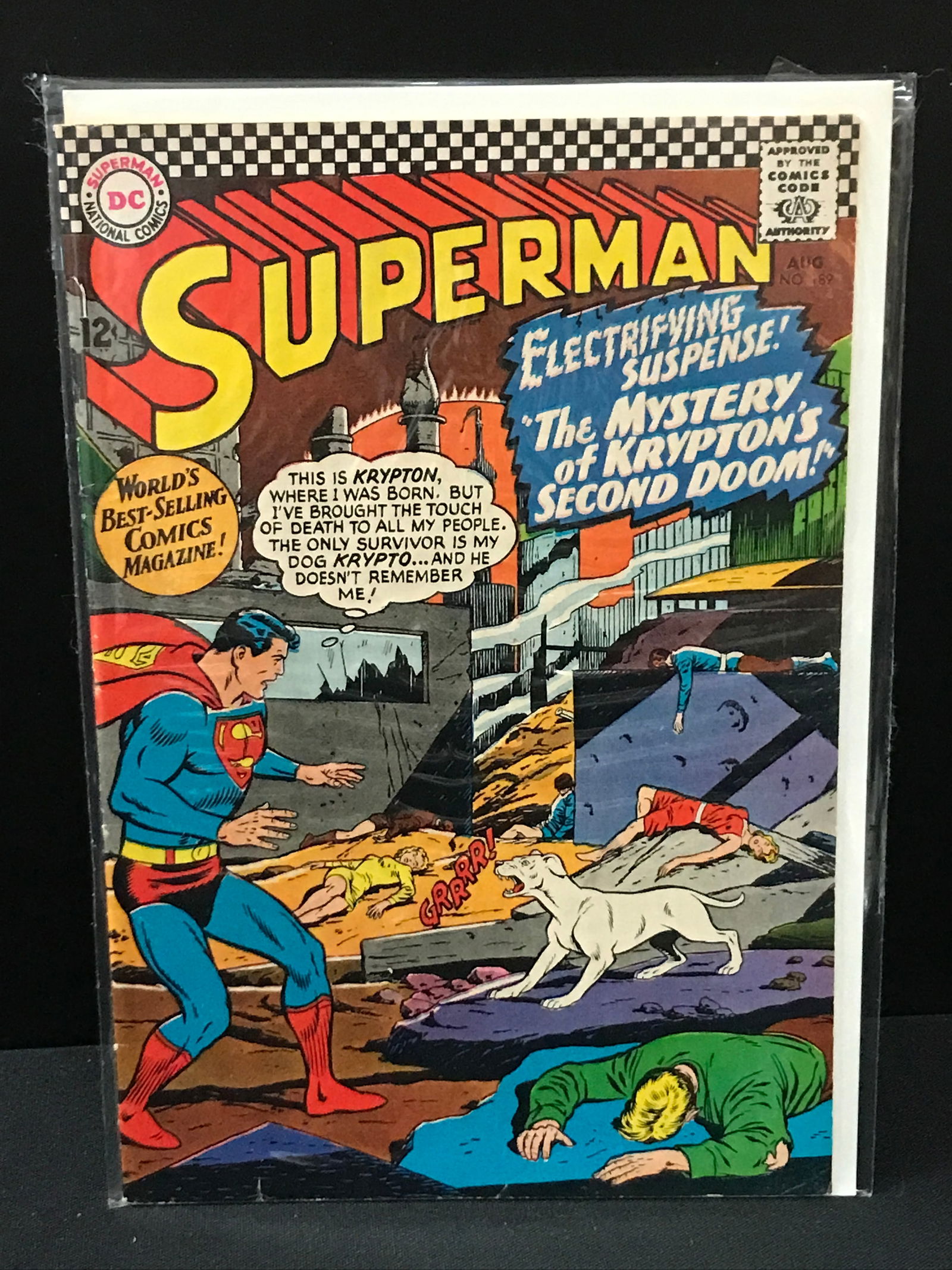 SUPERMAN #189 - DC COMICS (1 of 1)