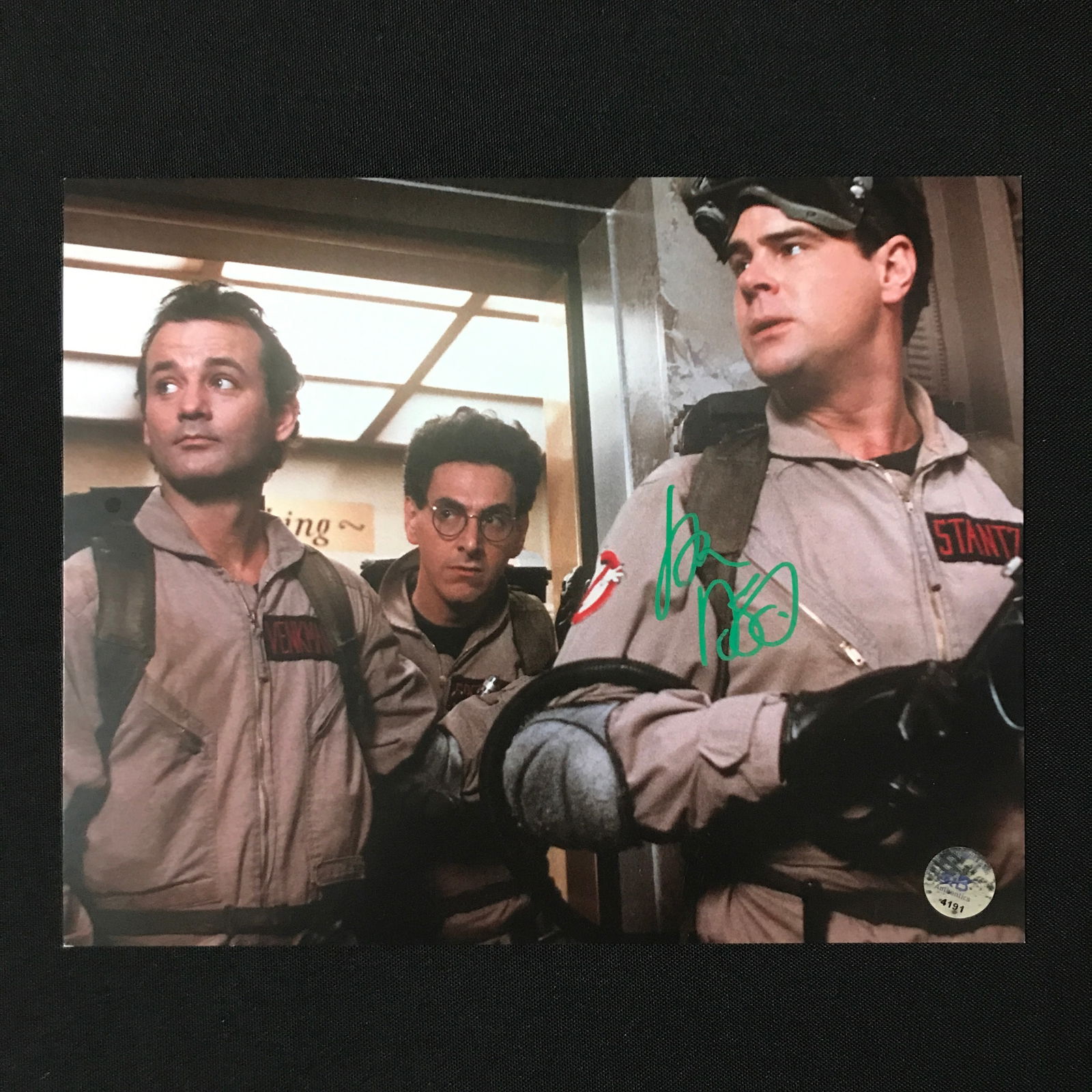 DAN AYKROYD SIGNED GHOSTBUSTERS 8X10 - KB COA (1 of 1)