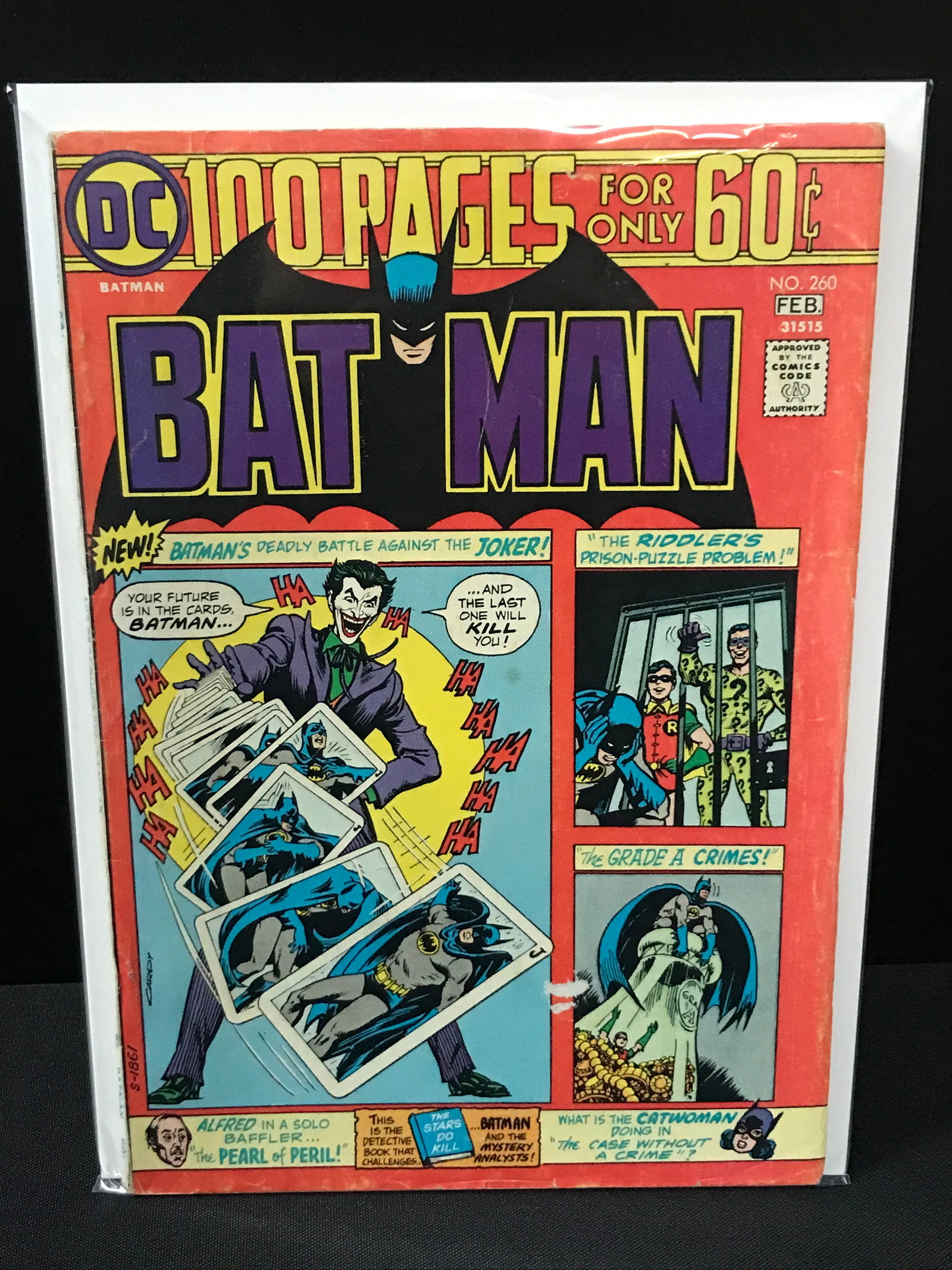 BATMAN #260 - DC COMICS: Prices are in Canadian dollars