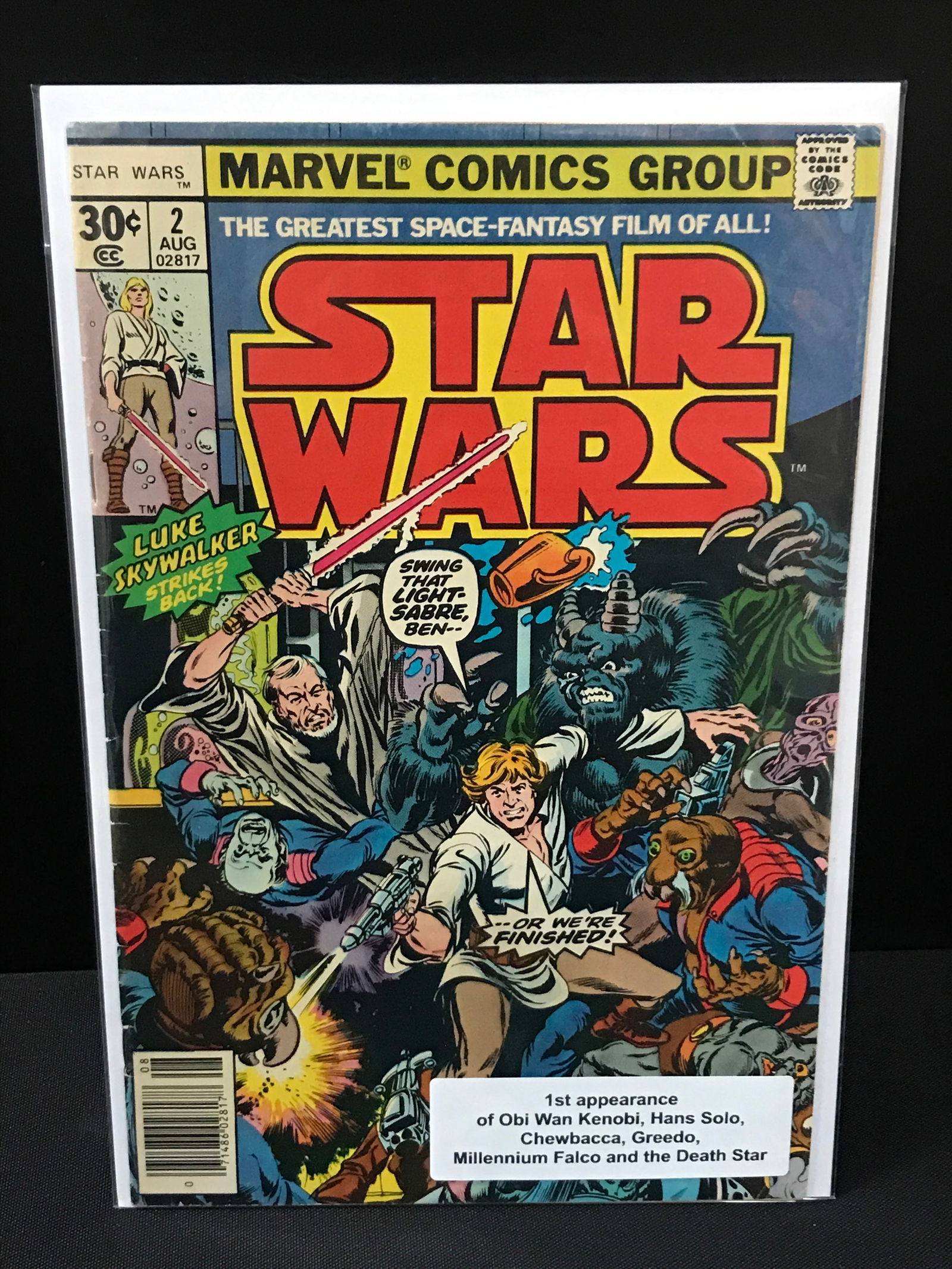 STAR WARS #2 LOTS OF FIRST APPEARANCES - MARVEL COMICS (1 of 1)