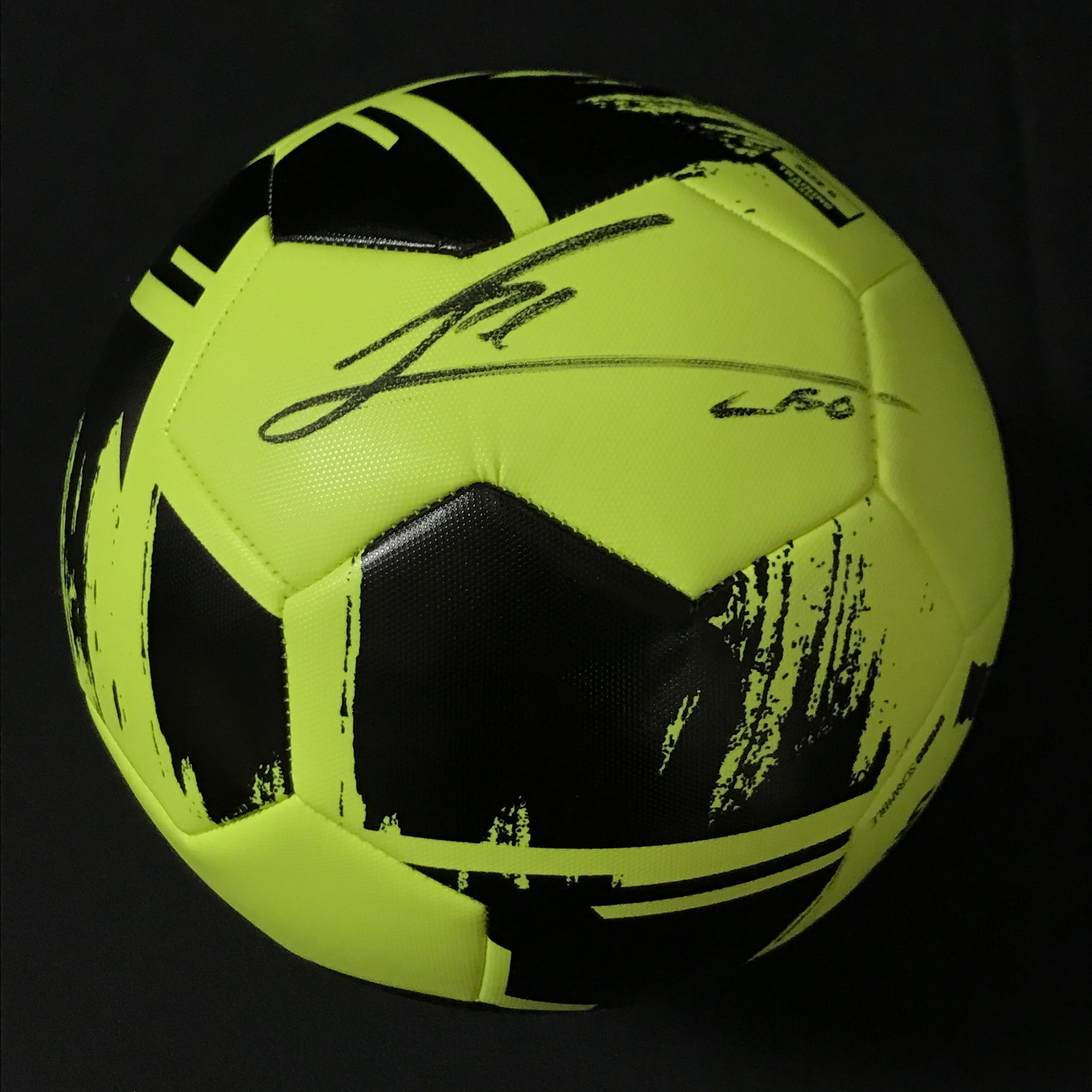 LIONAL MESSI SIGNED UMBRO SOCCER BALL (ACE COA): Prices are in Canadian dollars