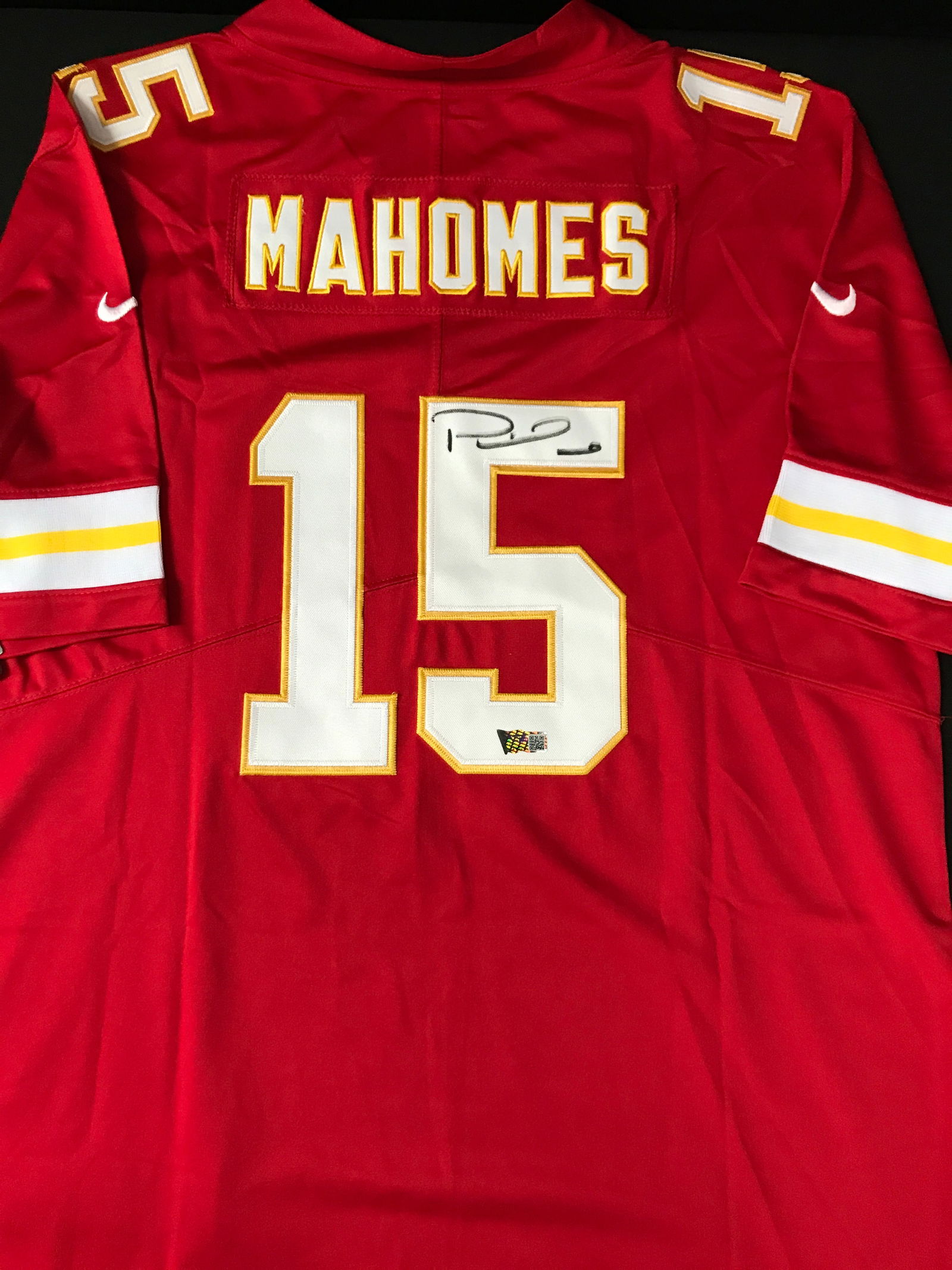 PATRICK MAHOMES SIGNED KANSAS CITY CHIEFS SUPERBOWL JERSEY - ACE COA (1 of 3)