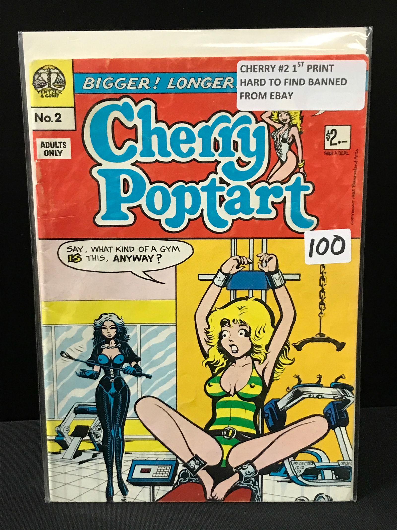 CHERRY #2 1ST PRINT BANNED FROM EBAY - CHERRY COMICS (1 of 1)