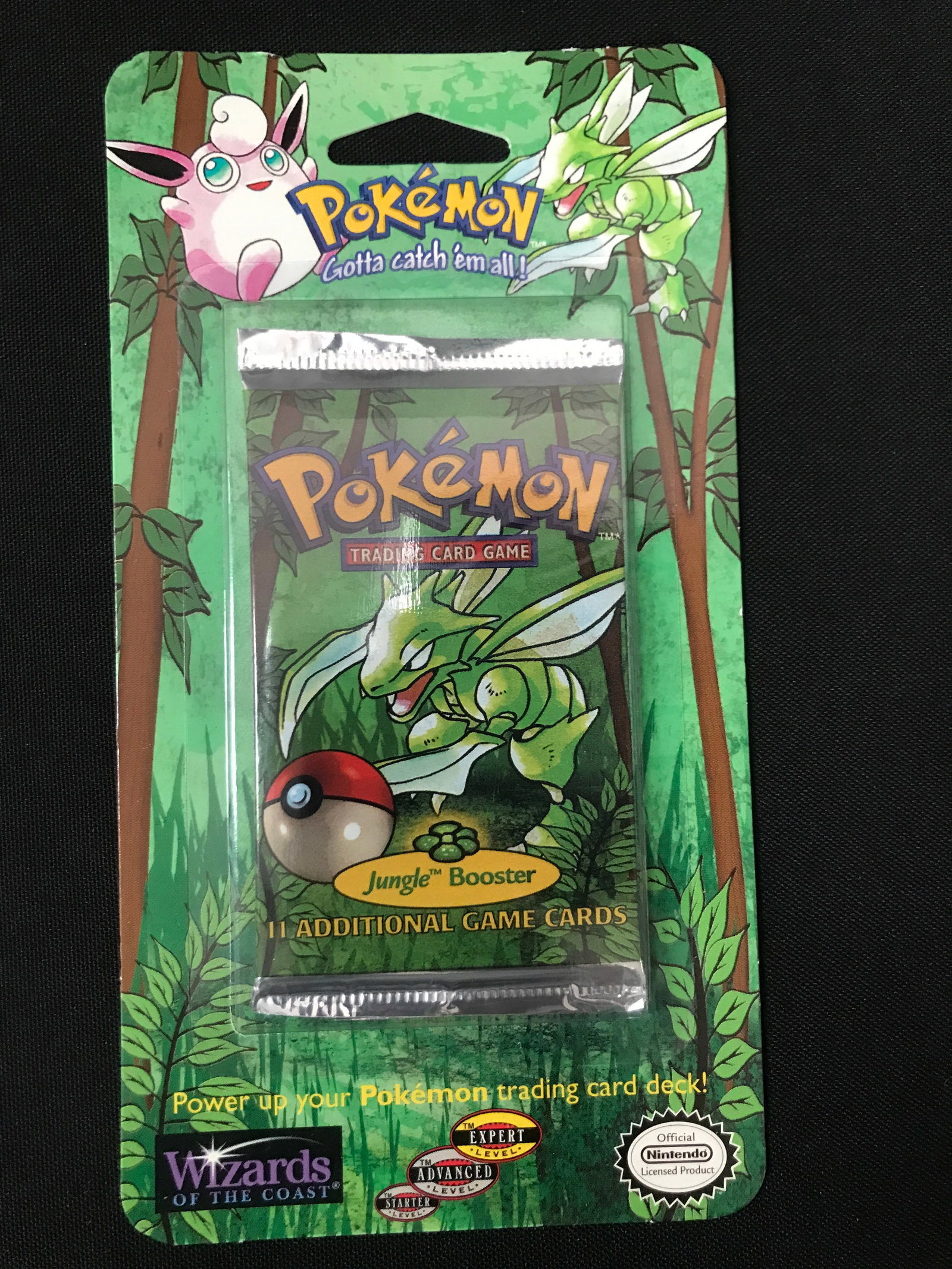 SEALED ON CARD 1999 POKEMON JUNGLE BOOSTER PACK (RETAIL VALUE 500.00-800.00): Prices are in Canadian Dollars