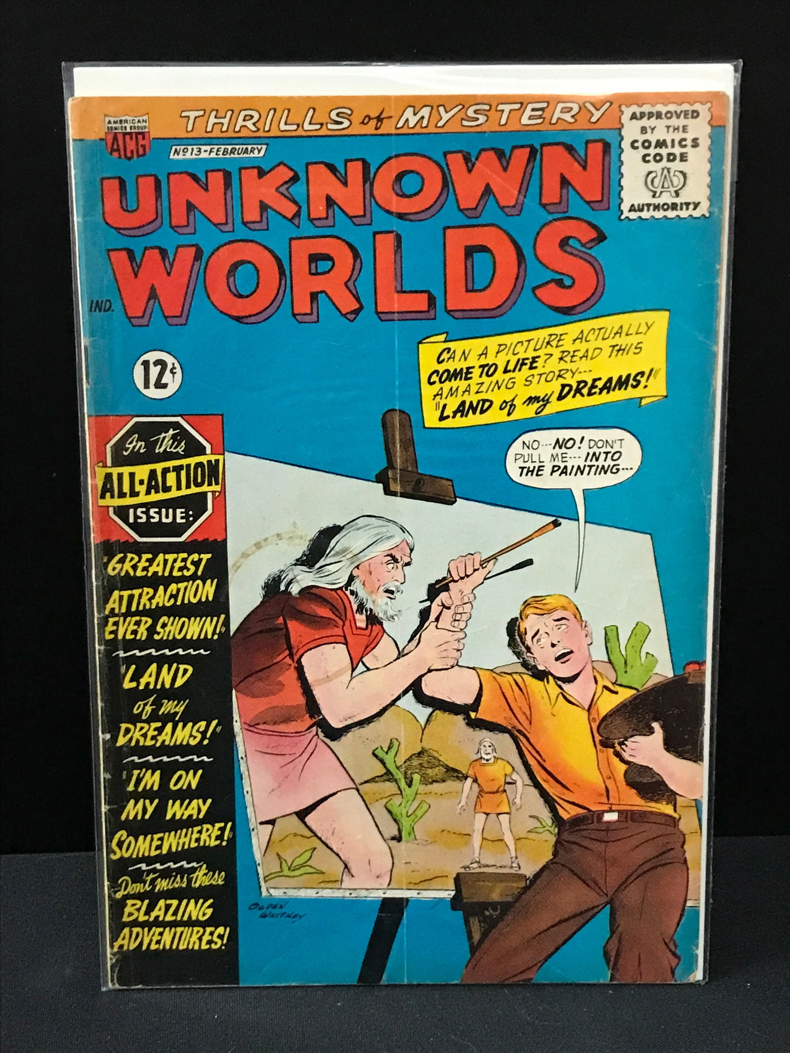 UNKNOWN WORLD'S #13 - ACG COMICS (1 of 1)