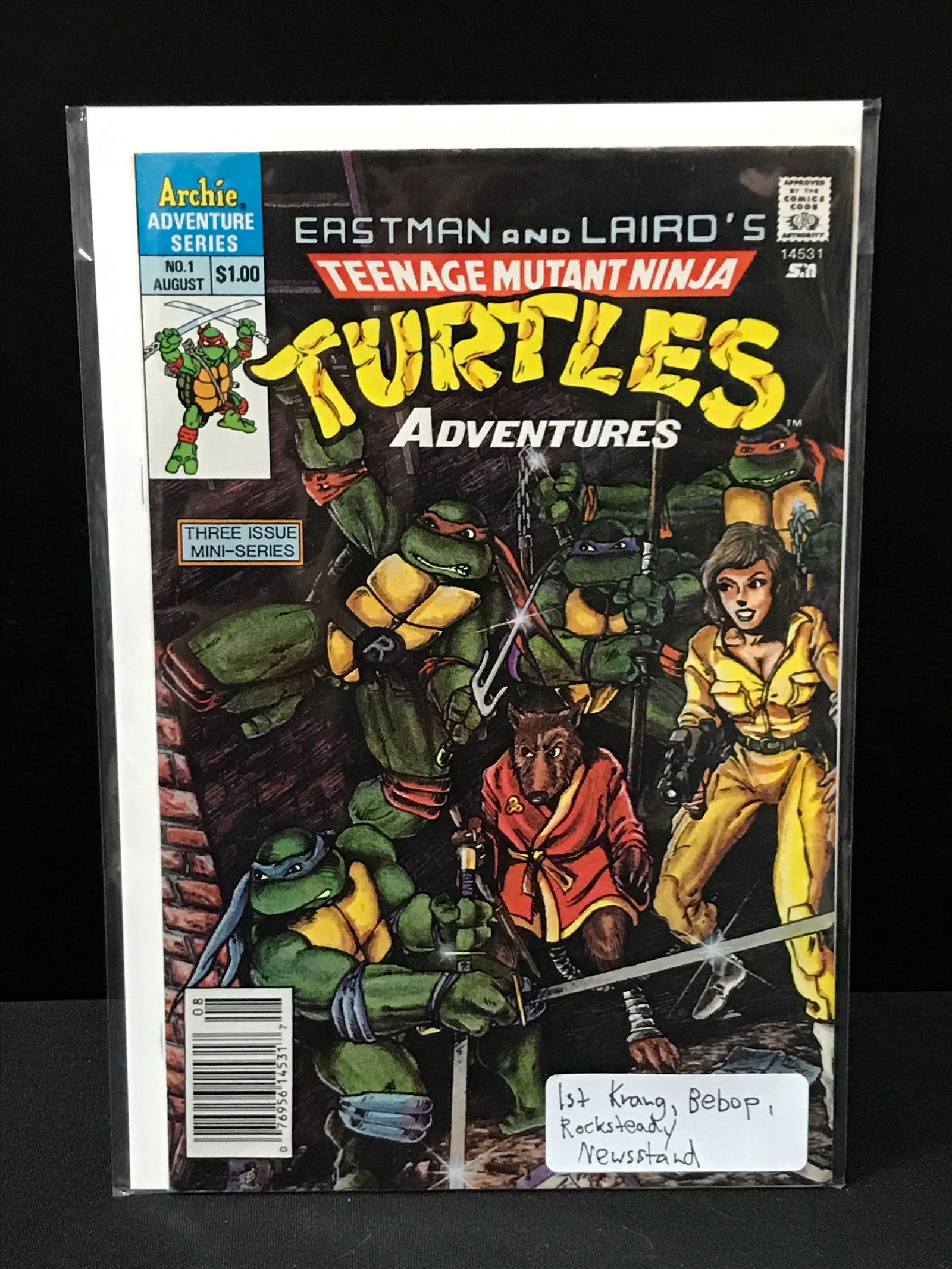 TEENAGE MUTANT NINJA TURTLES ADVENTURES #1 - ARCHIE COMICS (1 of 1)