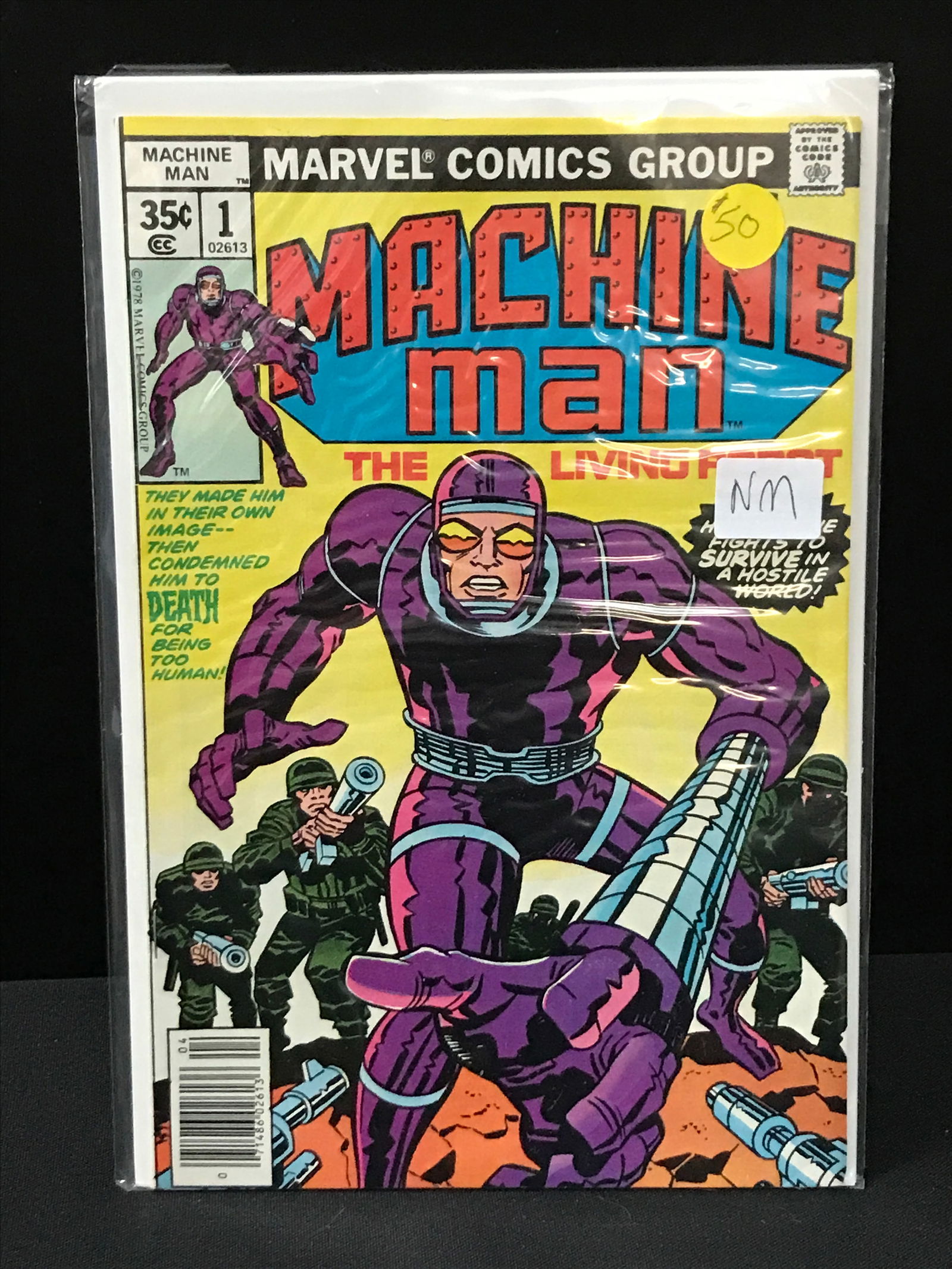 MACHINE MAN #1 - MARVEL COMICS (1 of 1)
