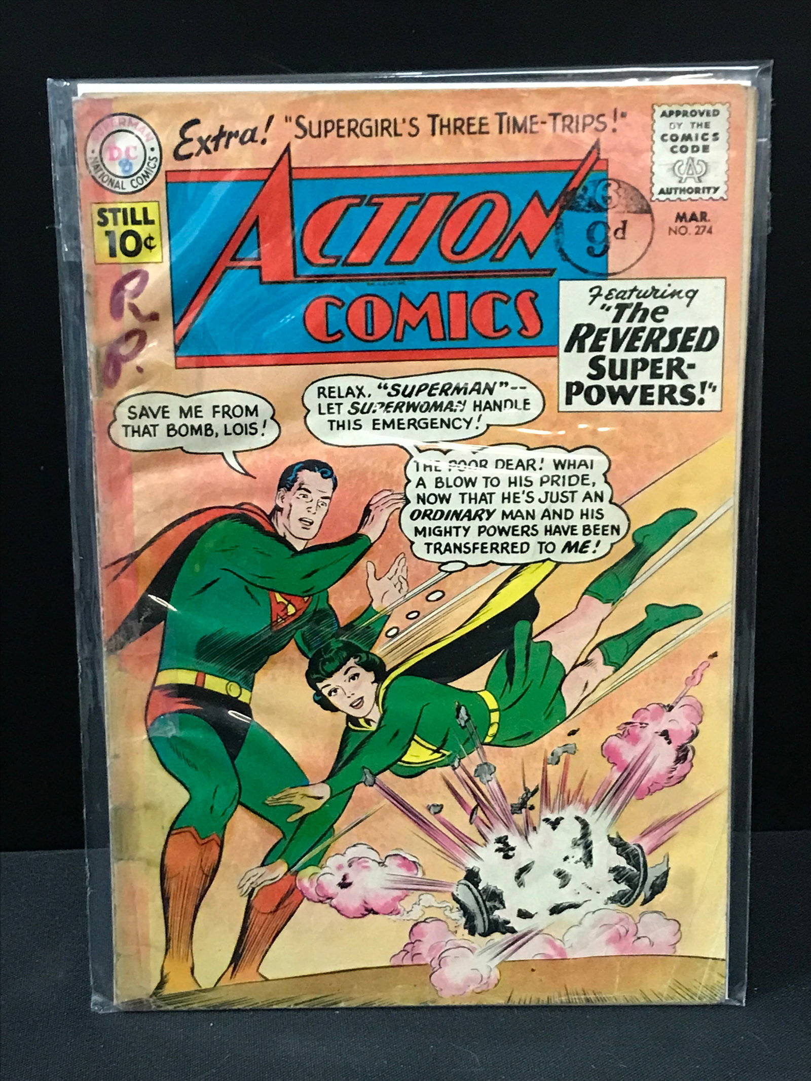 ACTION COMICS #274 - DC COMICS: Prices are in Canadian dollars
