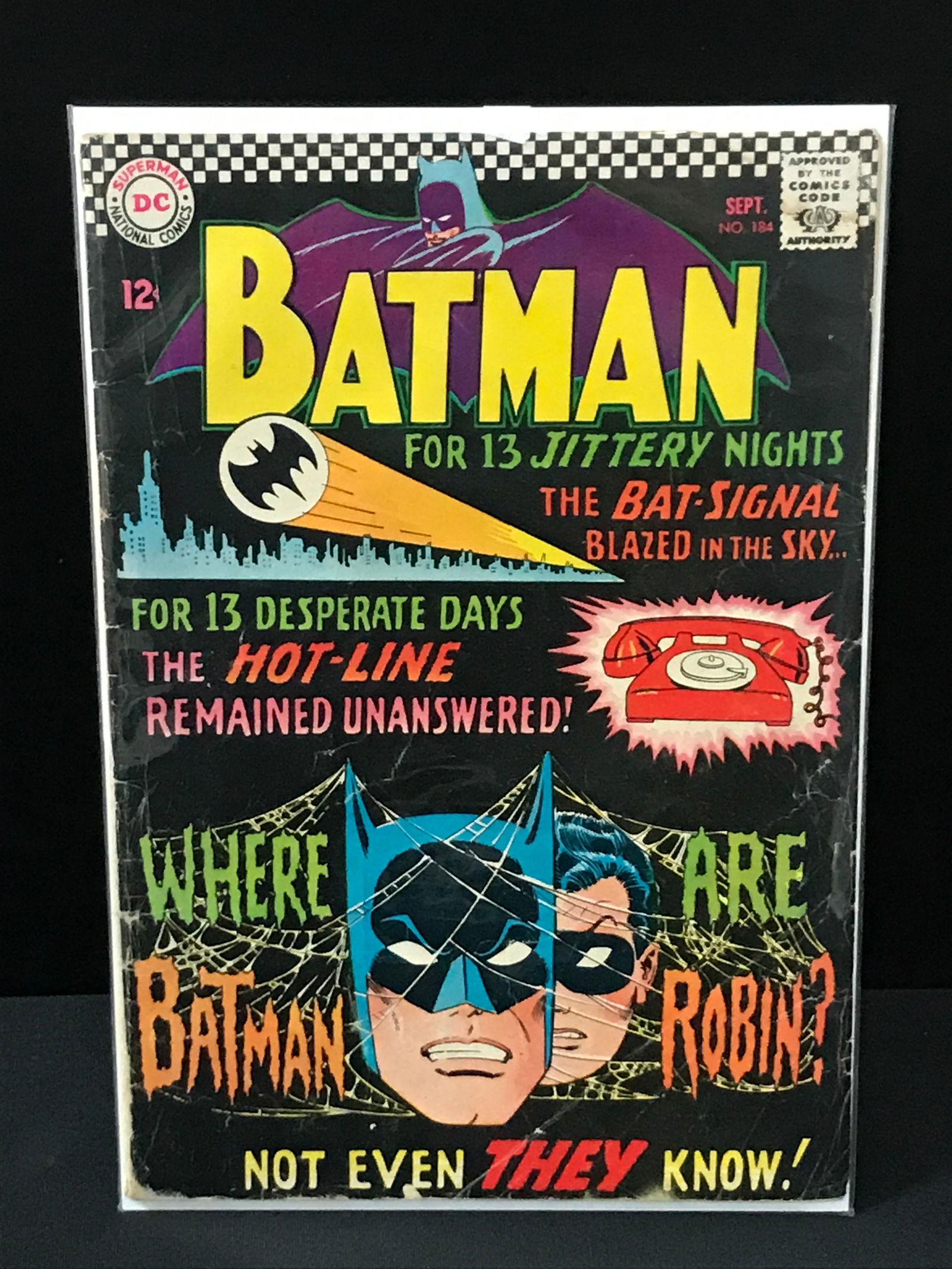 BATMAN #184 - DC COMICS (1 of 1)