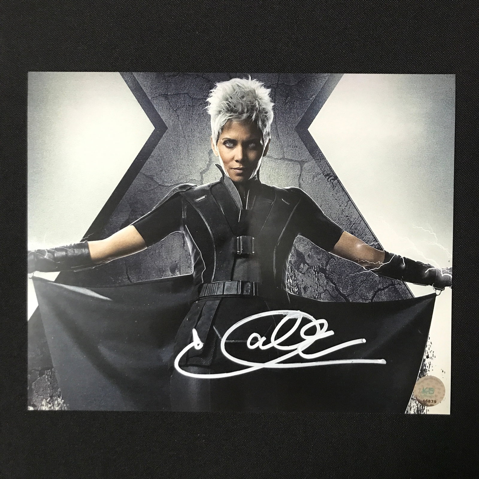 HALLE BERRY SIGNED STORM 8X10 - KB COA: Prices are in Canadian dollars