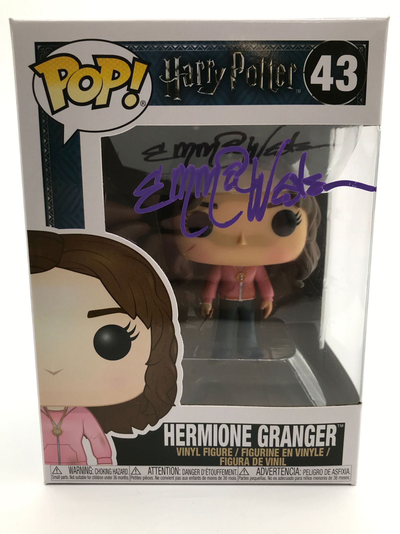 EMMA WATSON SIGNED HERMIONE GRANGER FUNKO POP - KB COA (1 of 2)