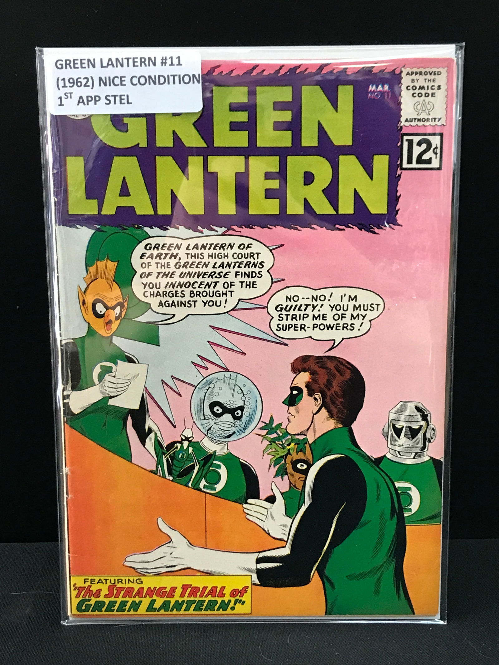 GREEN LANTERN #11 1ST APPEARANCE STEL - DC COMICS (1 of 1)