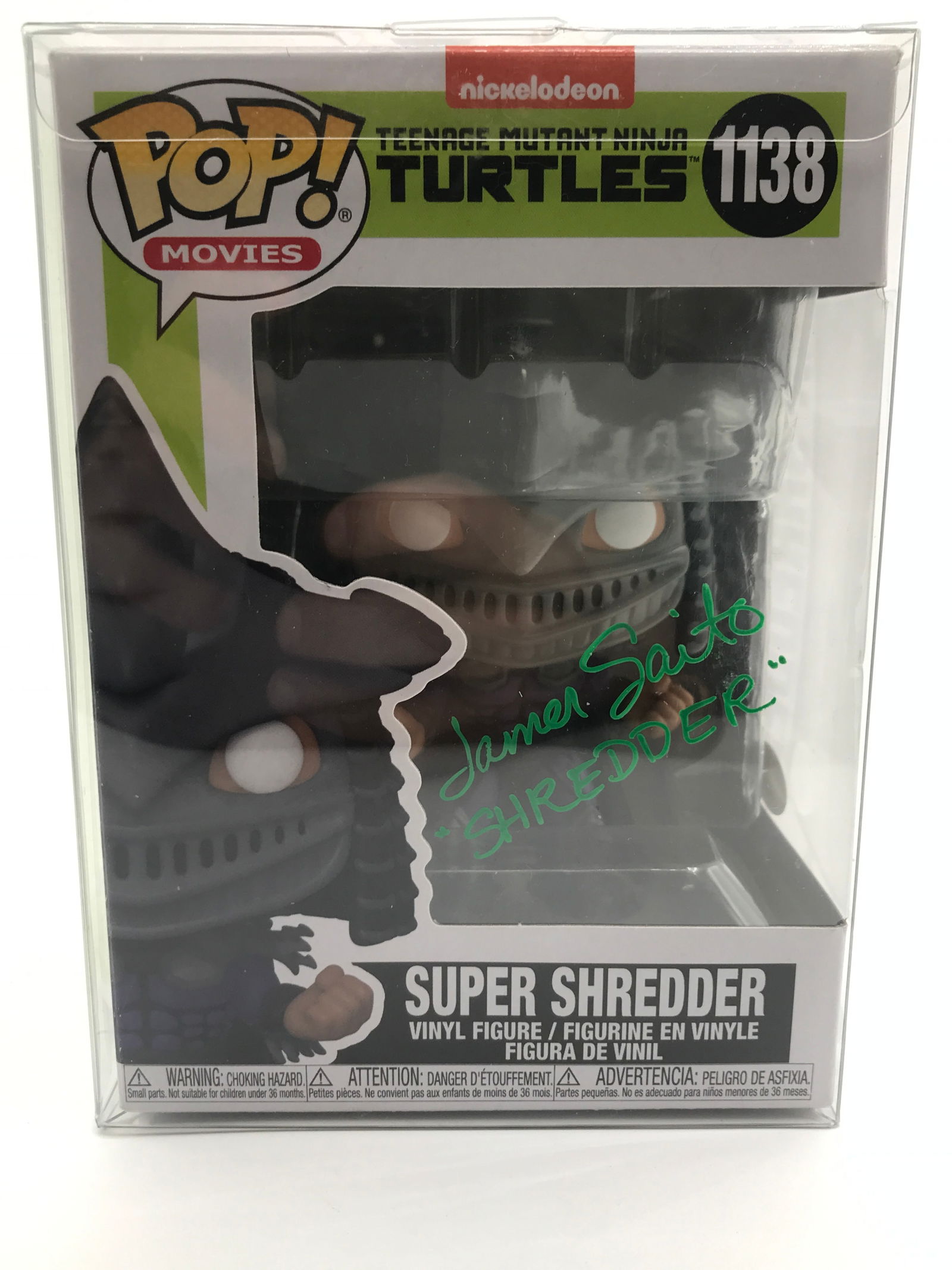 JAMES SAITO SIGNED SHREDDER FUNKO POP (JSA COA) (1 of 2)