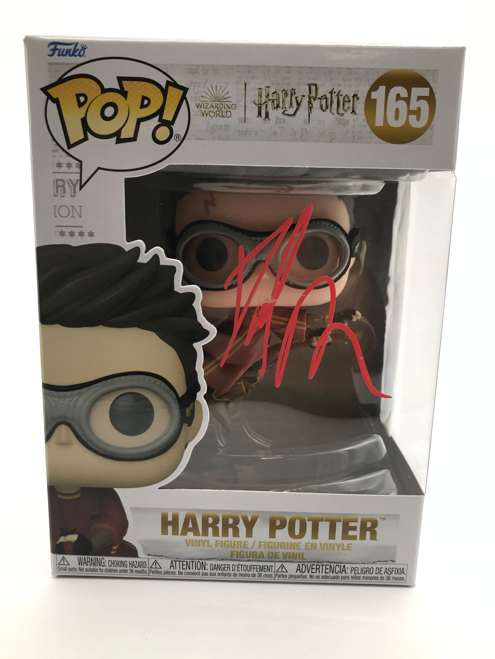 DANIEL RADCLIFFE SIGNED HARRY POTTER FUNKO POP - KB COA (1 of 2)