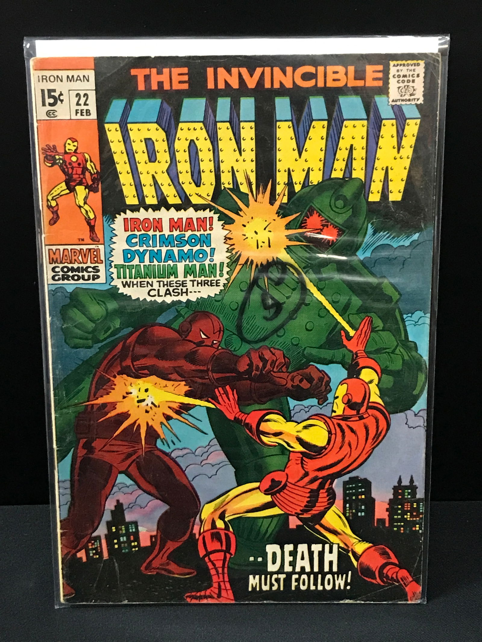 THE INVINCIBLE IRON MAN #22 - MARVEL COMICS (1 of 1)