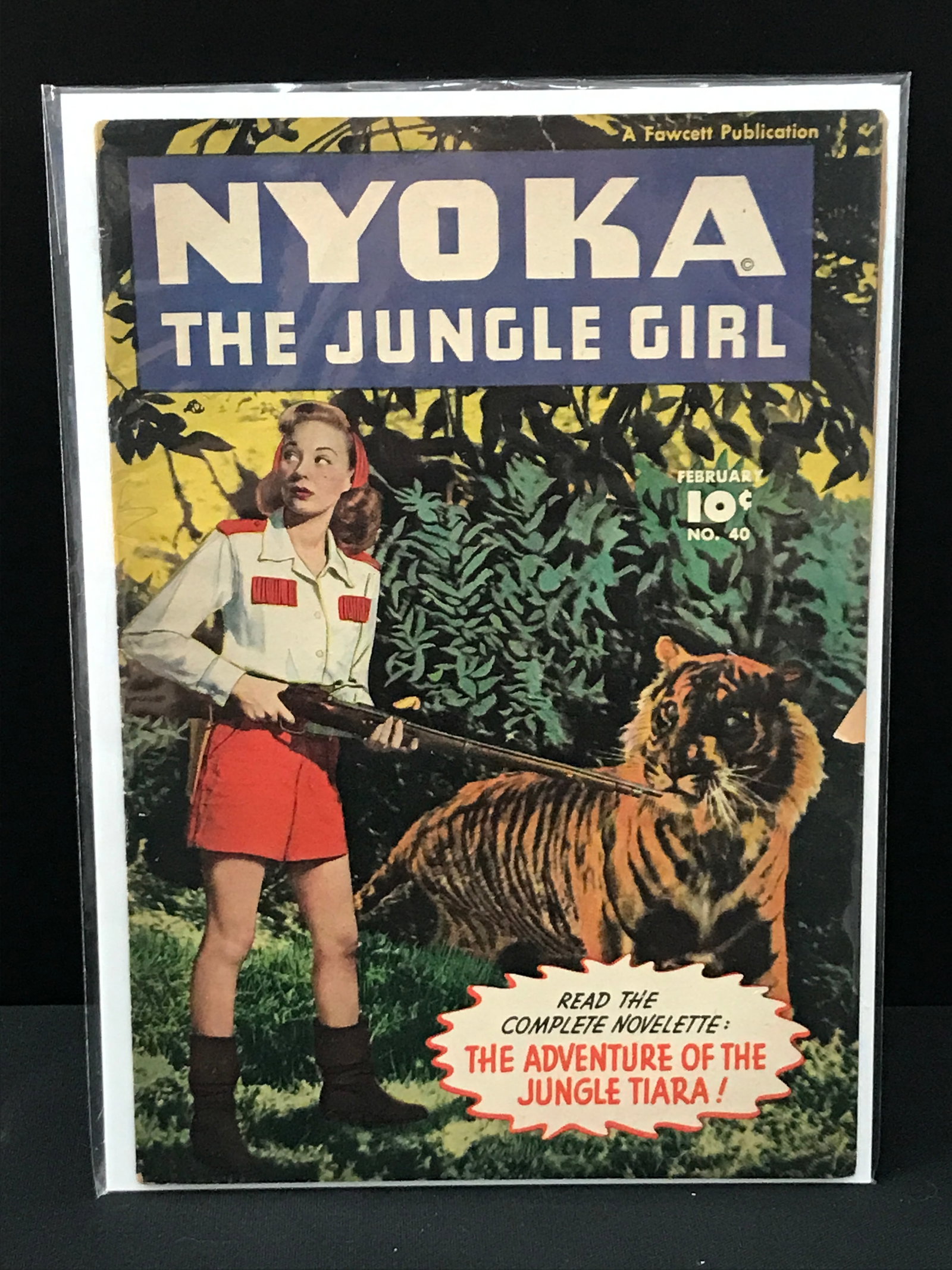 NYOKA THE JUNGLE GIRL #40 - A FAWCETT PUBLICATION: Prices are in Canadian dollars