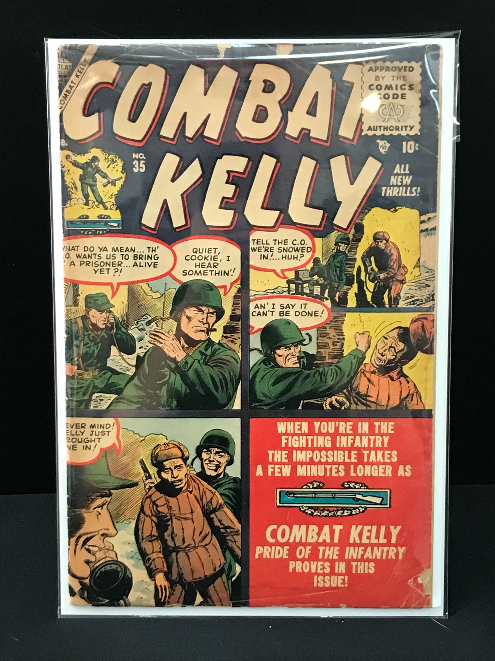 COMBAT KELLY #35 - ATLAS COMICS (1 of 1)