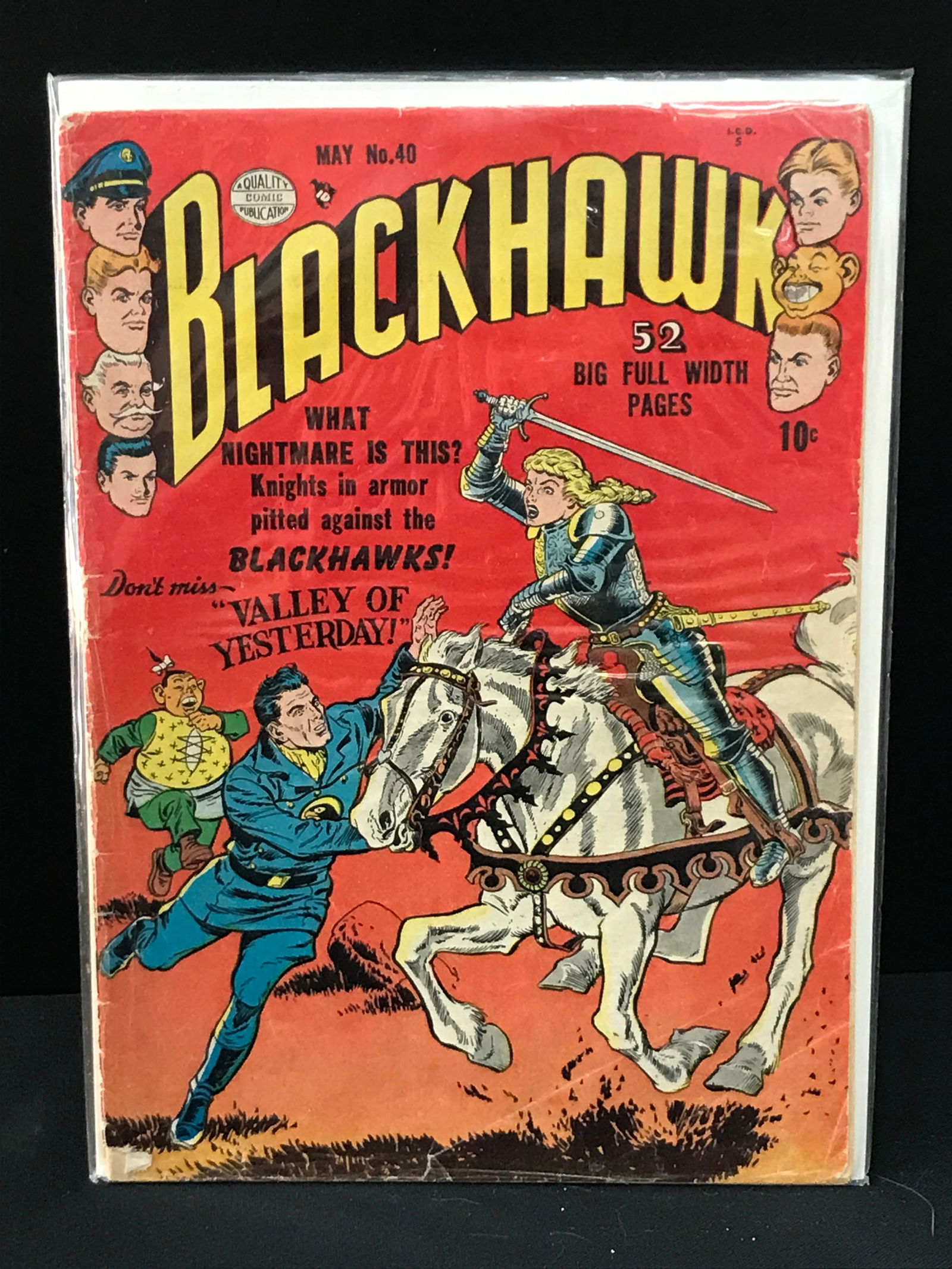 BLACKHAWK #40 - QUALITY COMIC PUBLICATION (1 of 1)