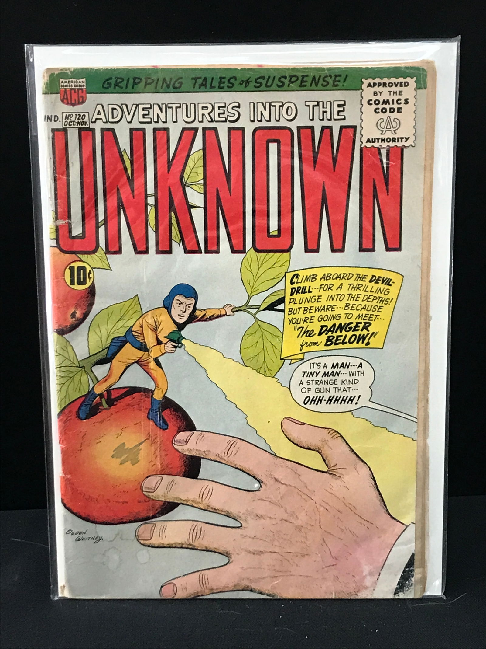 ADVENTURES INTO THE UNKNOWN #120 - ACG COMICS (1 of 1)