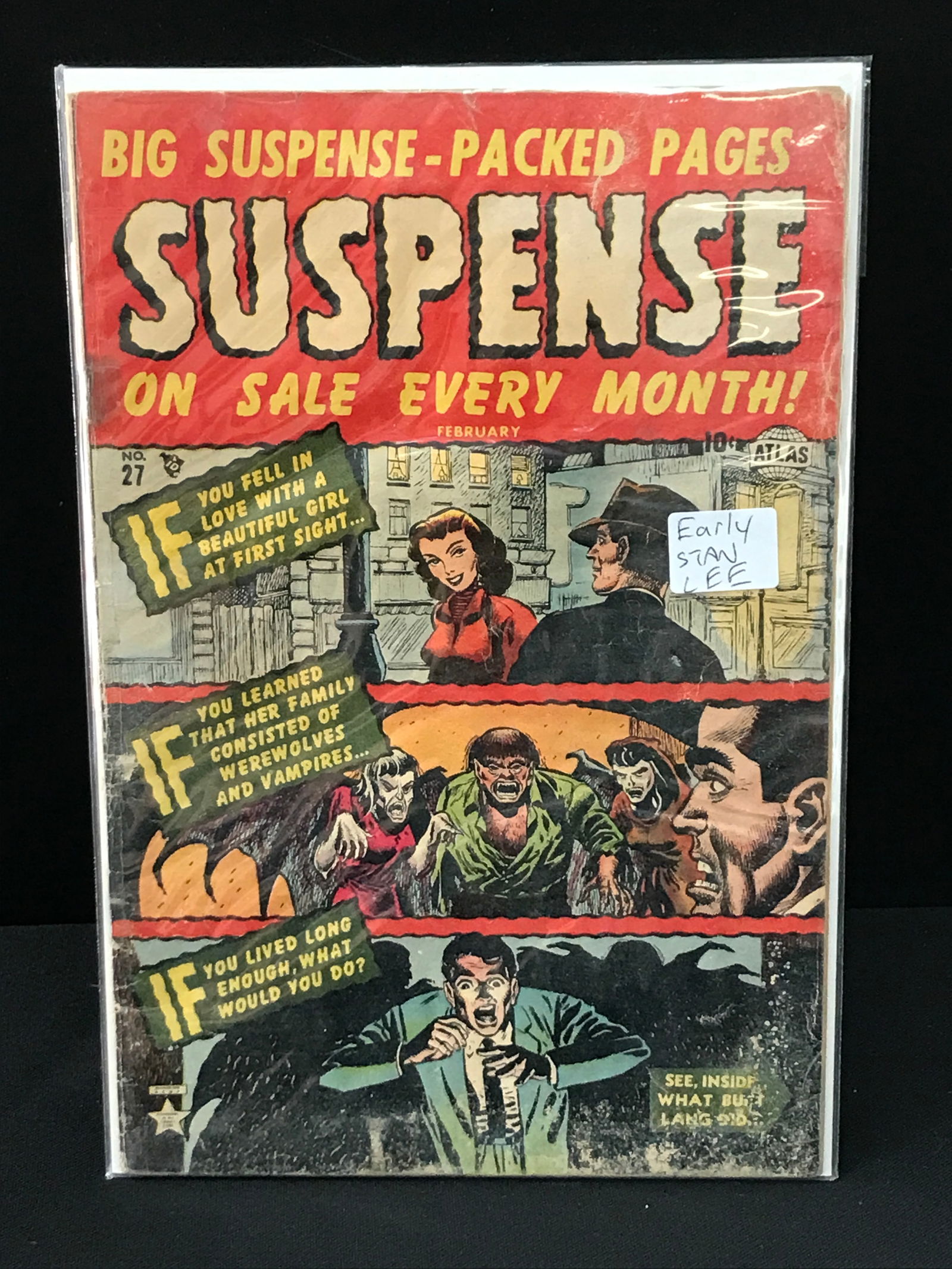 SUSPENSE #27 EARLY STAN LEE - ATLAS COMICS (1 of 1)