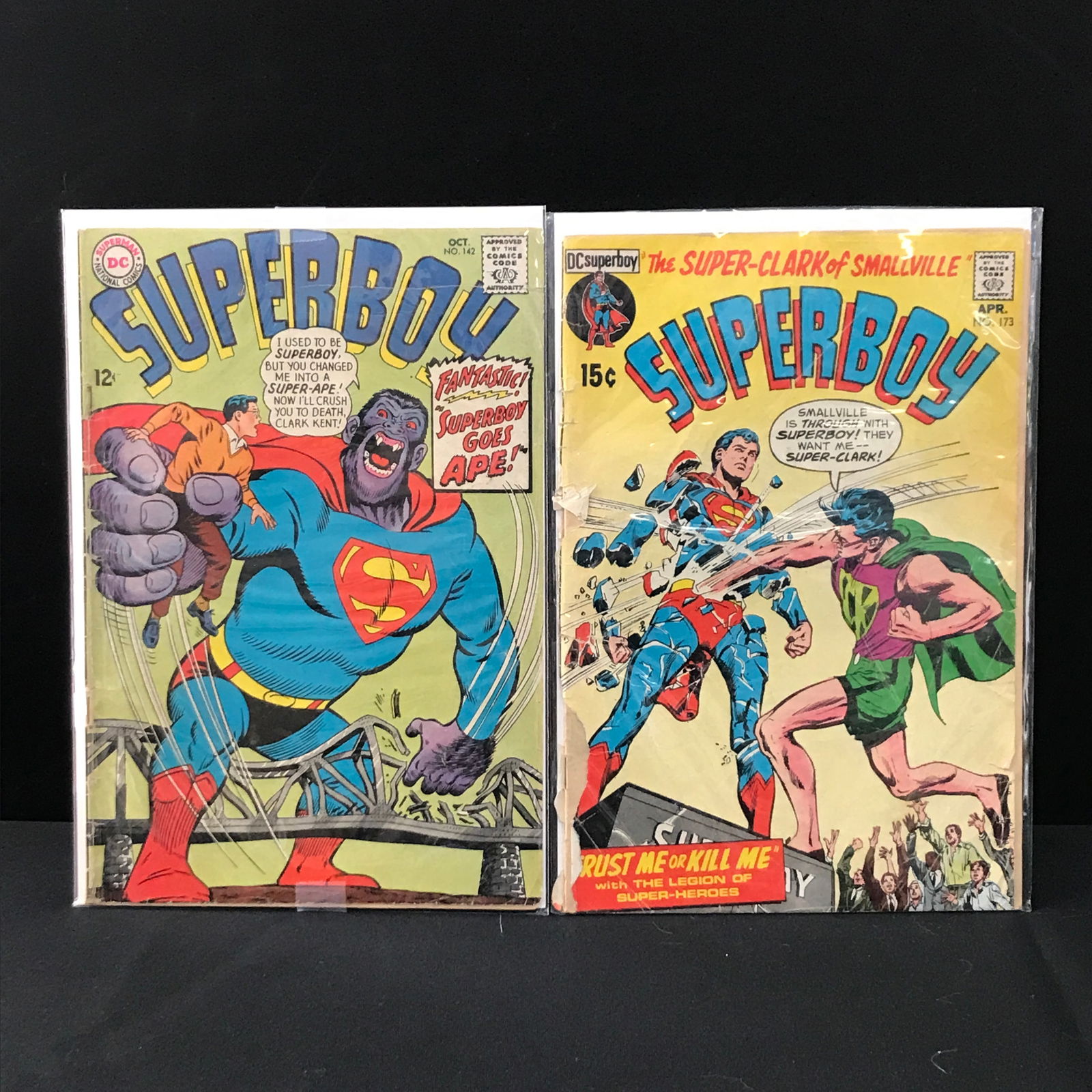LOT OF 2 SUPERBOY COMICS - DC COMICS (1 of 1)