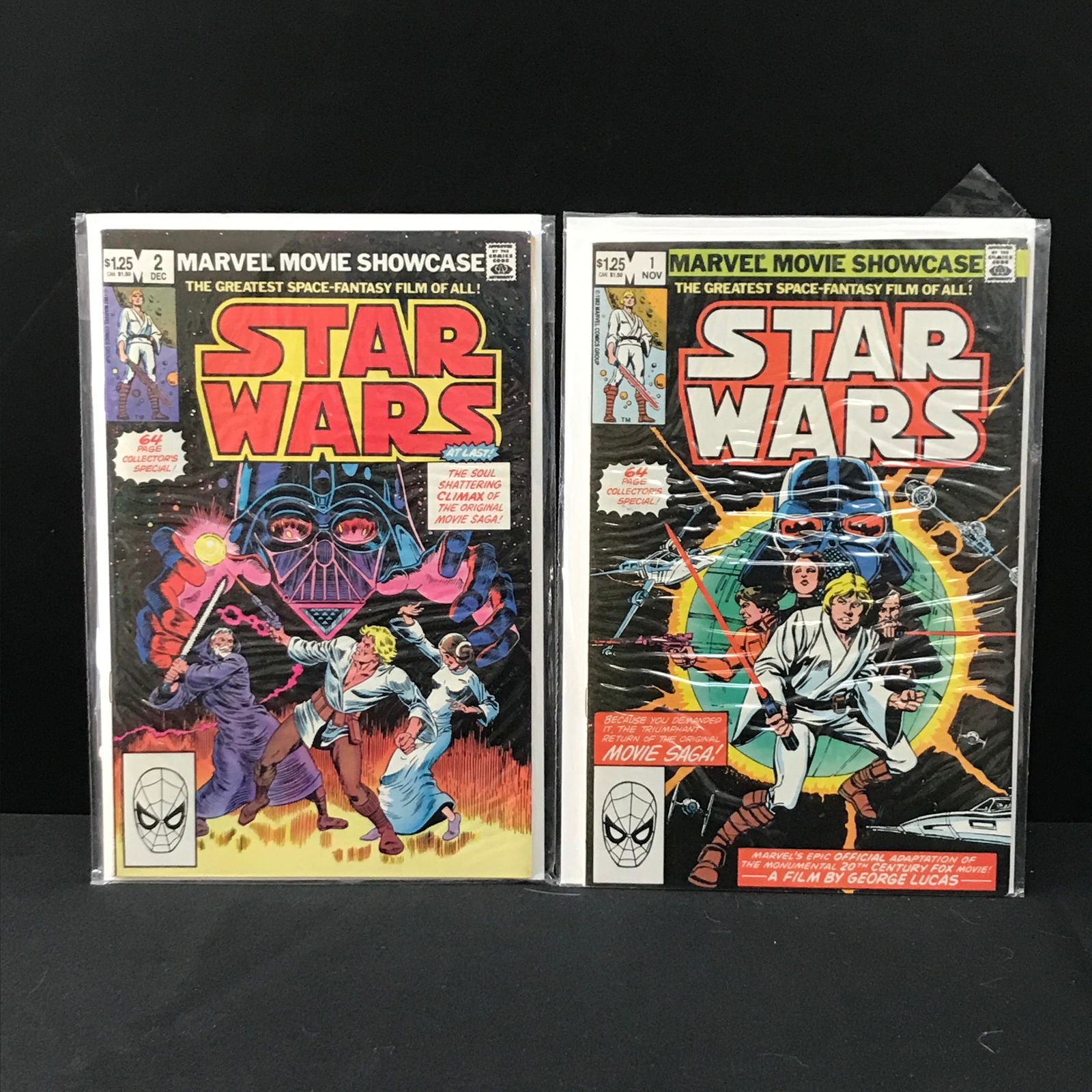 LOT OF 2 Star Wars COMICS #1-2 - MARVEL COMICS (1 of 1)