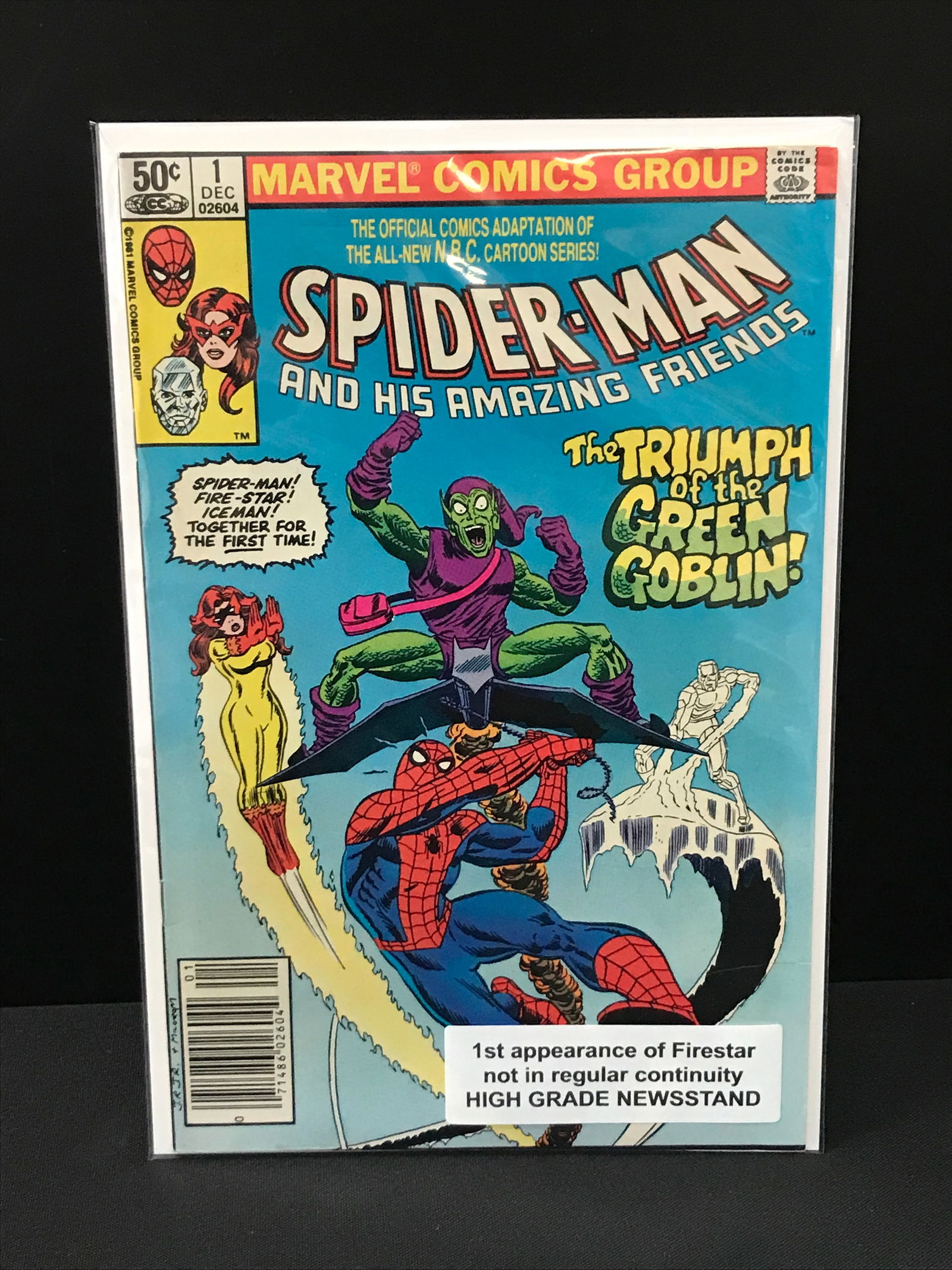 MARVEL COMICS SPIDER-MAN NO.1 (1 of 1)