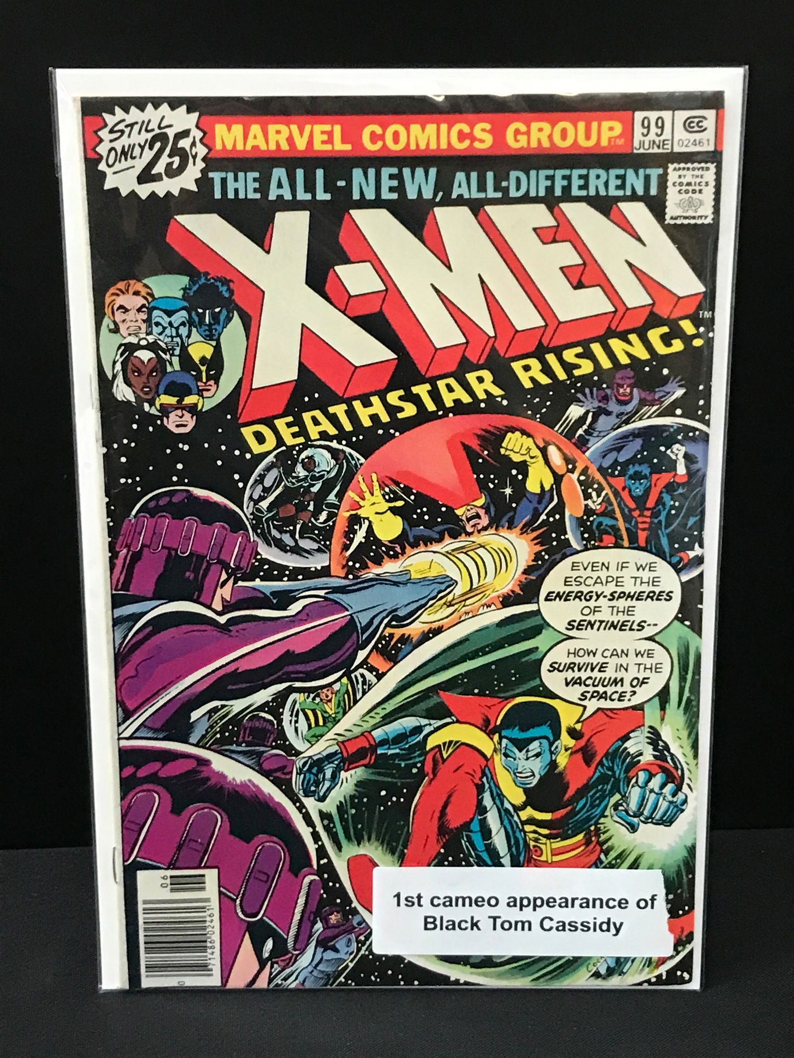 THE UNCANNY X-MEN #99 1ST CAMEO APPEARANCE OF BLACK TOM CASSIDY - MARVEL COMICS (1 of 1)